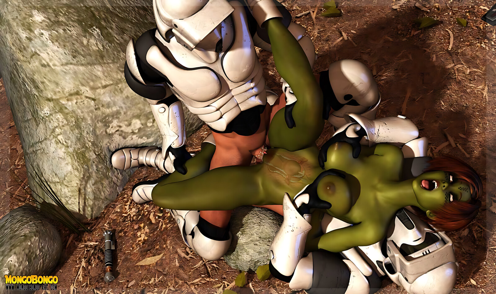 Star Wars Storm Troopers DP Sexy Alien Girl [Mongo Bongo], Star Wars Storm Troopers DP Sexy Alien Girl, page 34 of 35