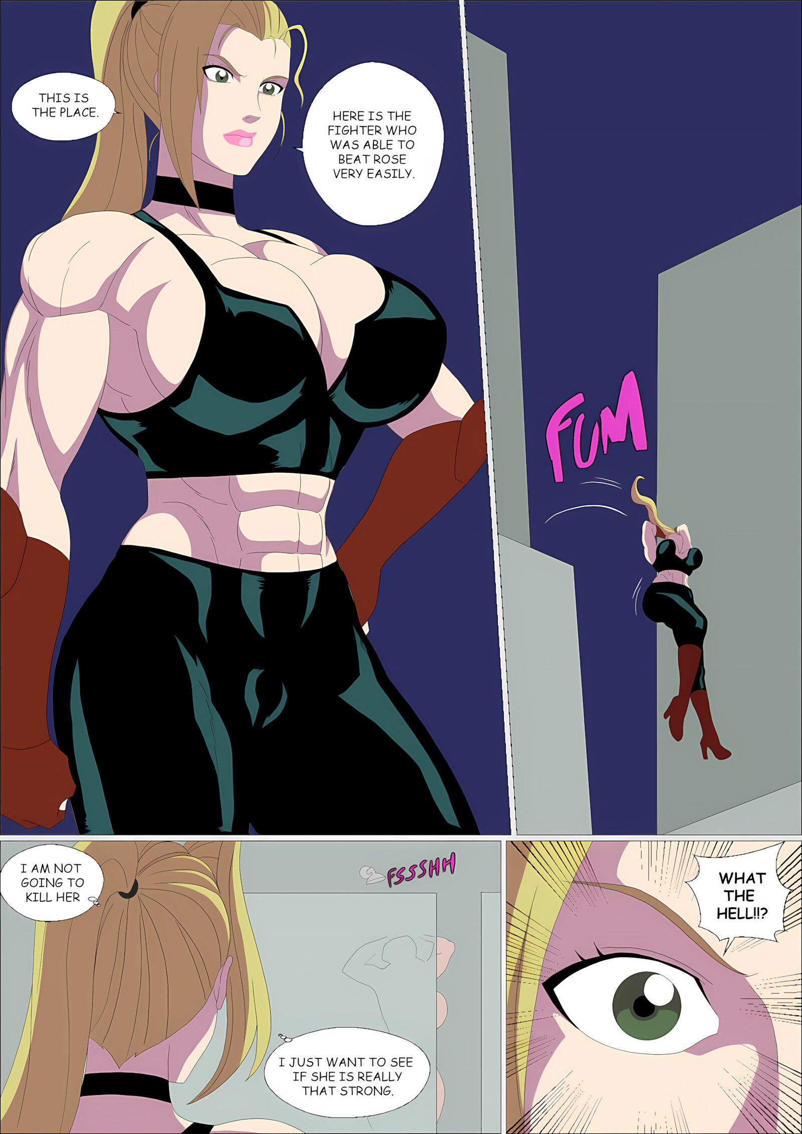Street Fighter Girls [Zetarok], Street Fighter Girls, page 1 of 8