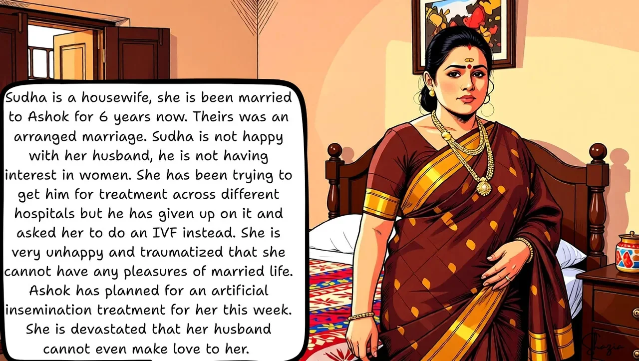 Sudha the Unsatisfied Housewife, 1. Sudha the Unsatisfied Housewife - Indian Porn, page 2 of 39