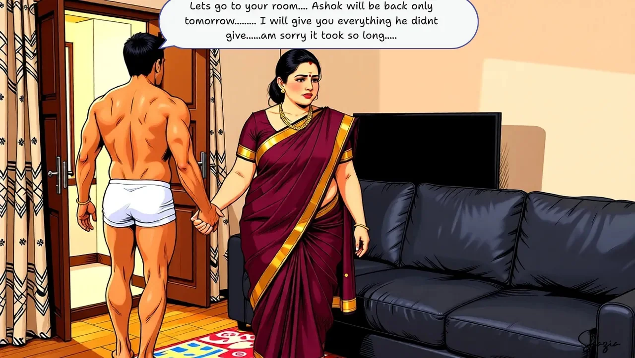 Sudha the Unsatisfied Housewife, 1. Sudha the Unsatisfied Housewife - Indian Porn, page 12 of 39