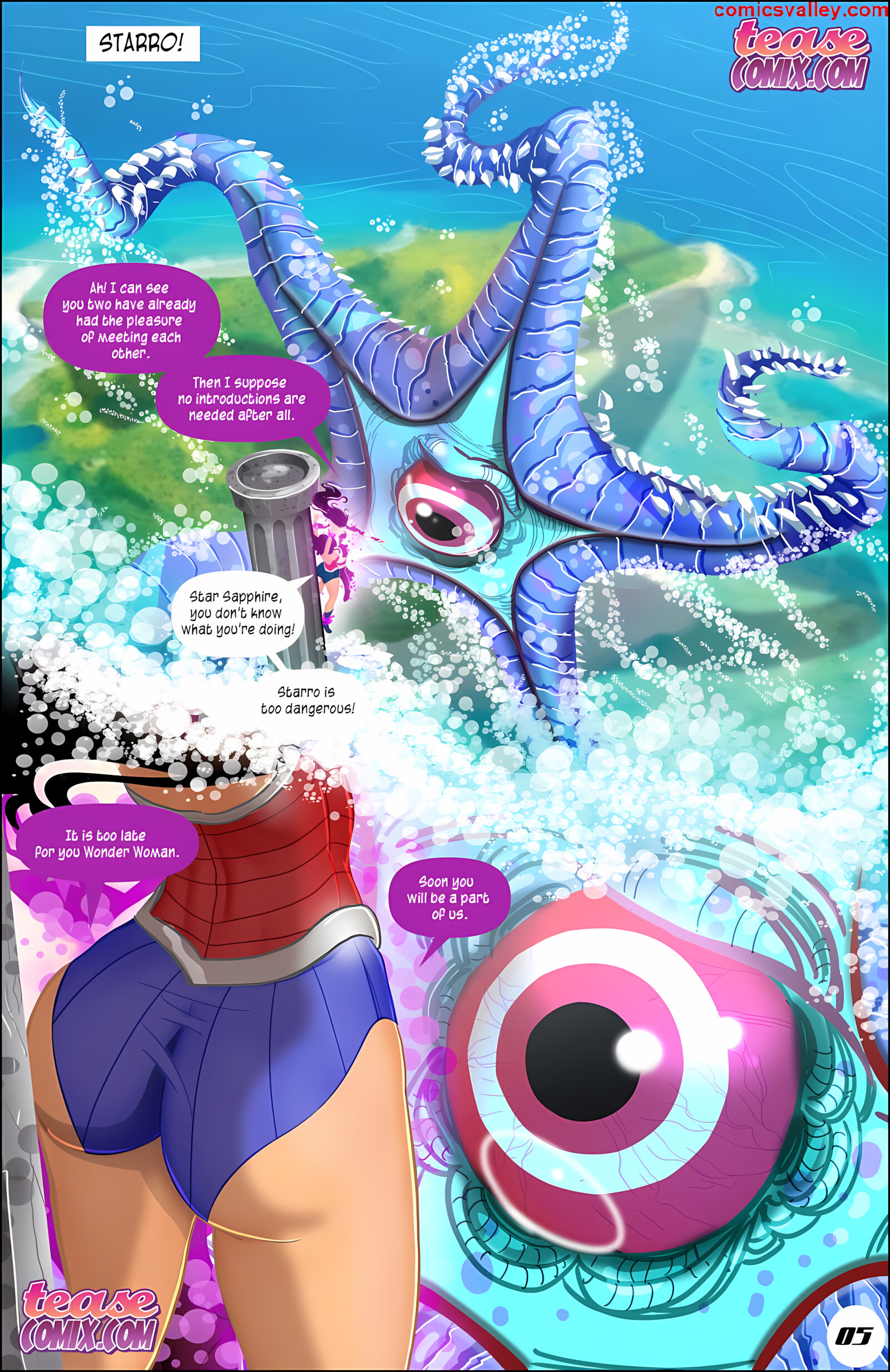 Super Bitches [Tease Comix], Super Bitches, page 6 of 23