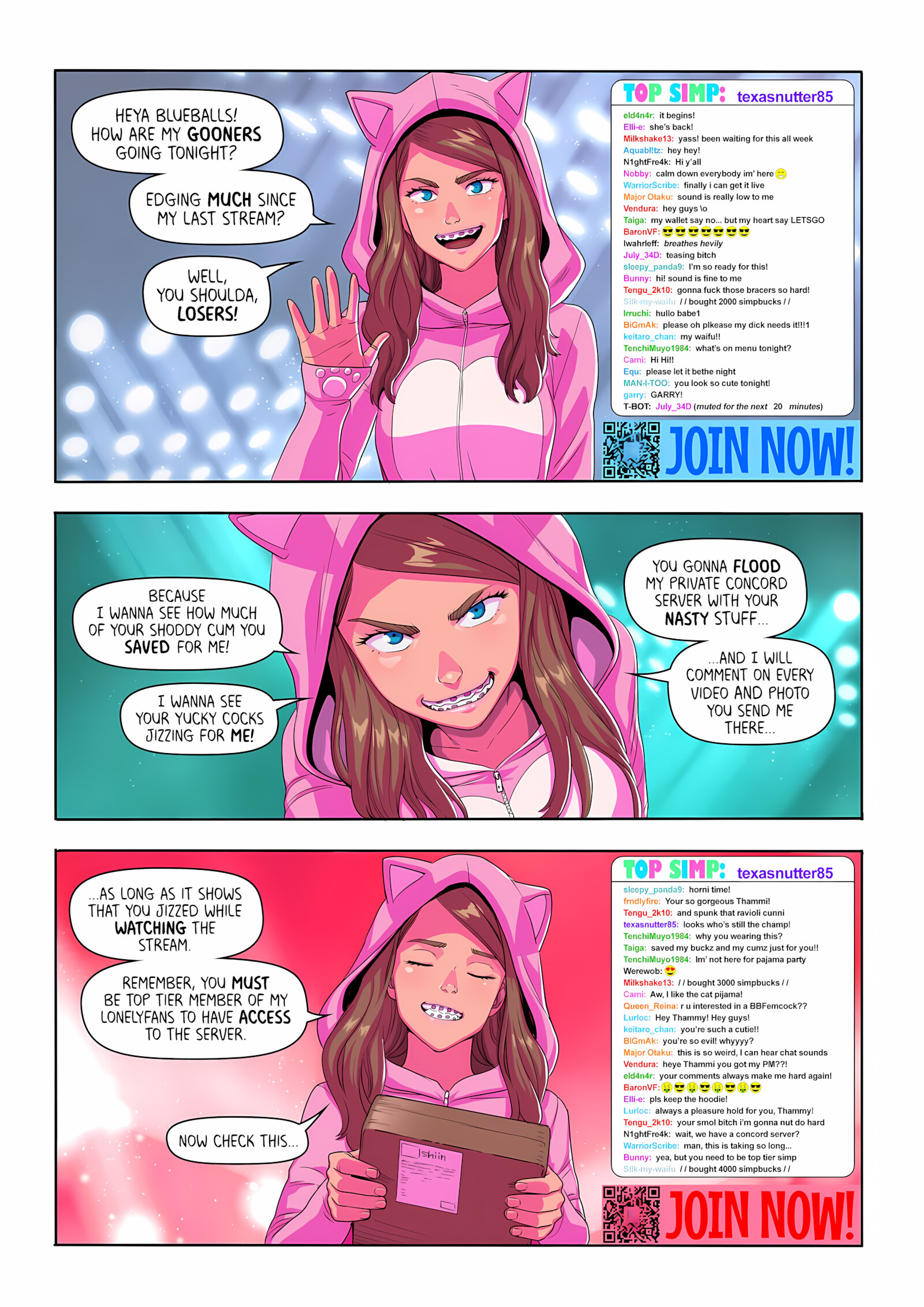 Super Tammy Cam Show [Tekuho], Super Tammy Cam Show, page 2 of 11