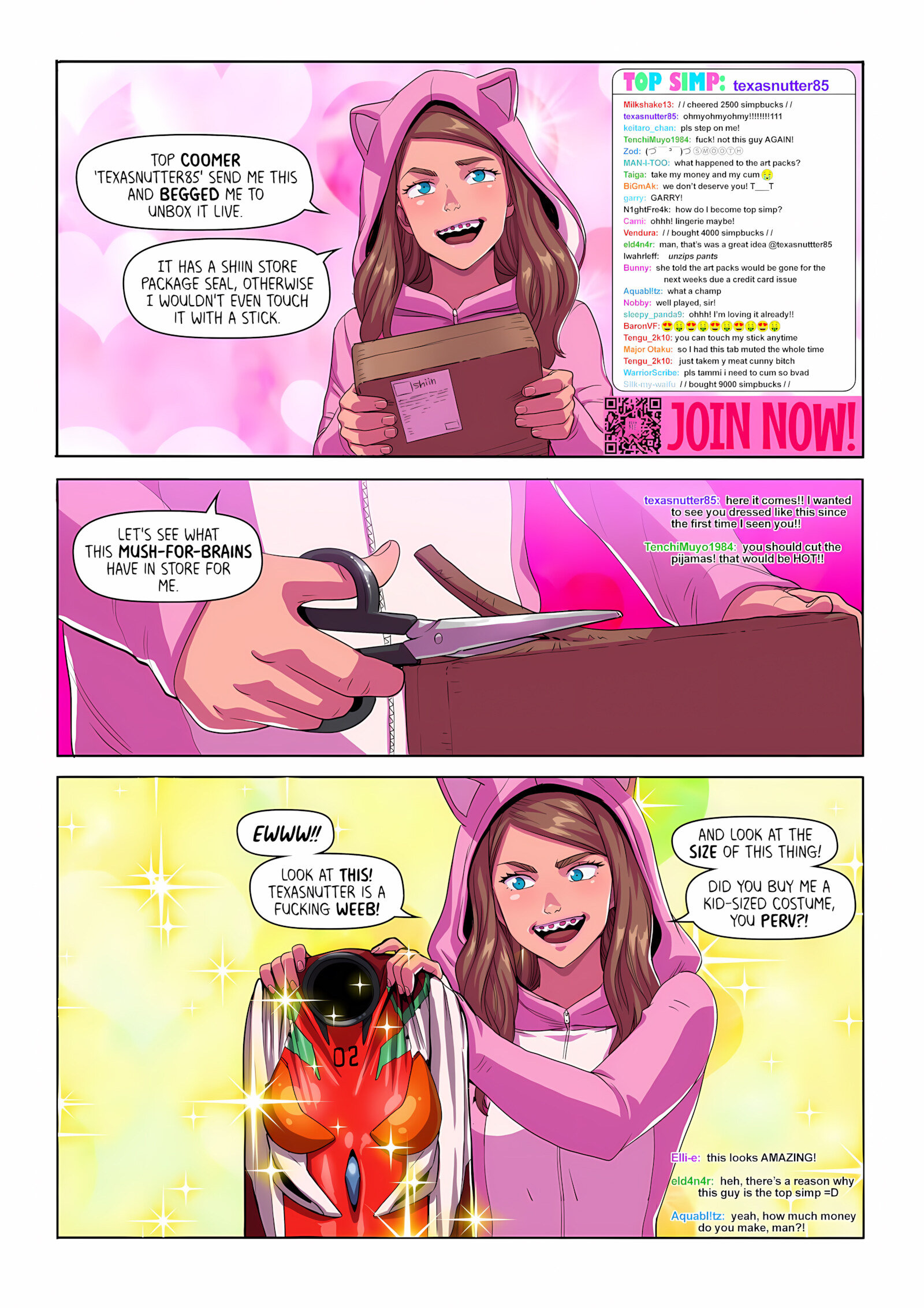Super Tammy Cam Show [Tekuho], Super Tammy Cam Show, page 3 of 11