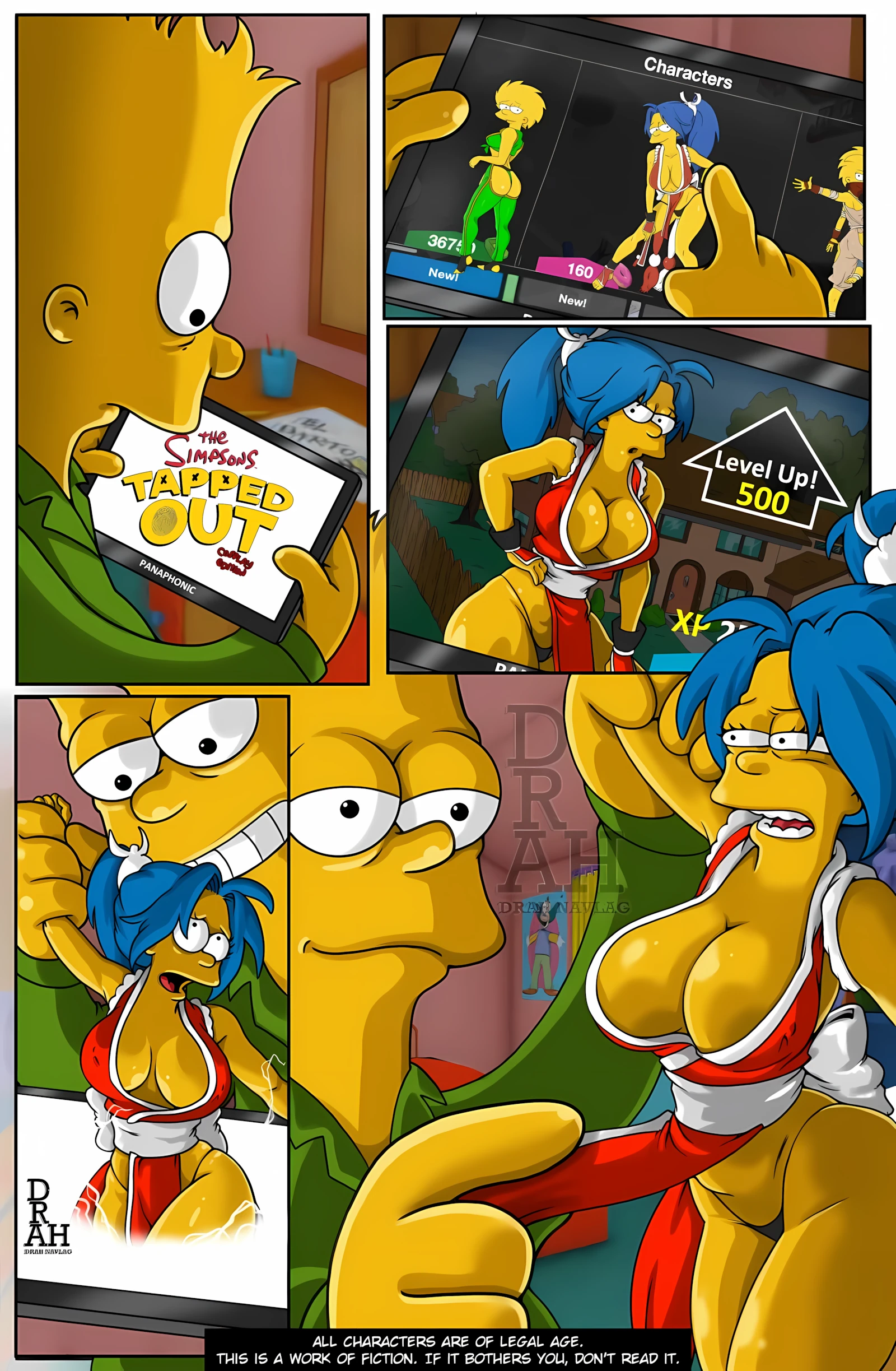 Tapped Out (The Simpsons), 1 . Tapped Out - Chapter 1 [Drah Navlag], page 2 of 8