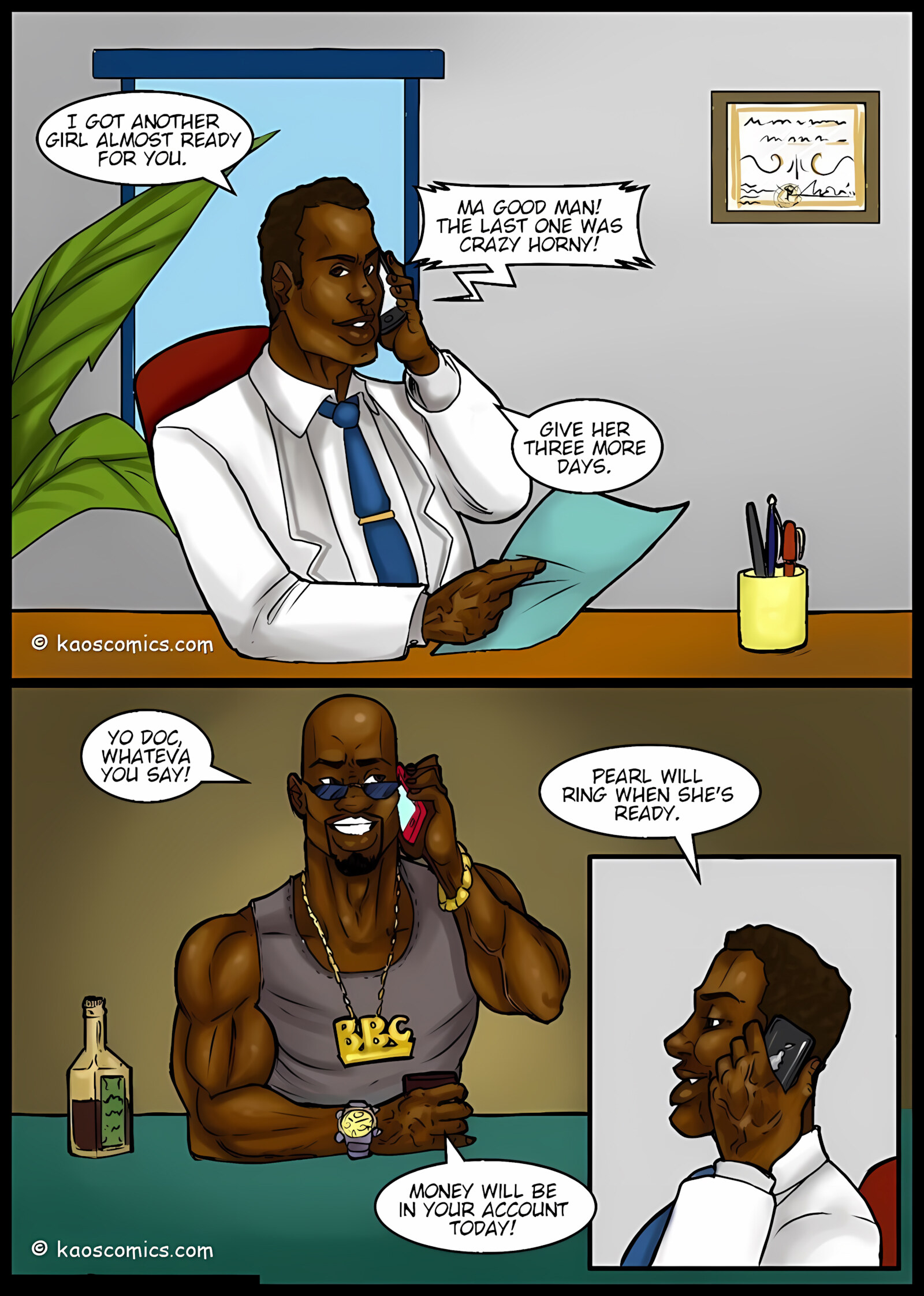 The Boob Job [Kaos Comics], The Boob Job 2, page 2 of 24