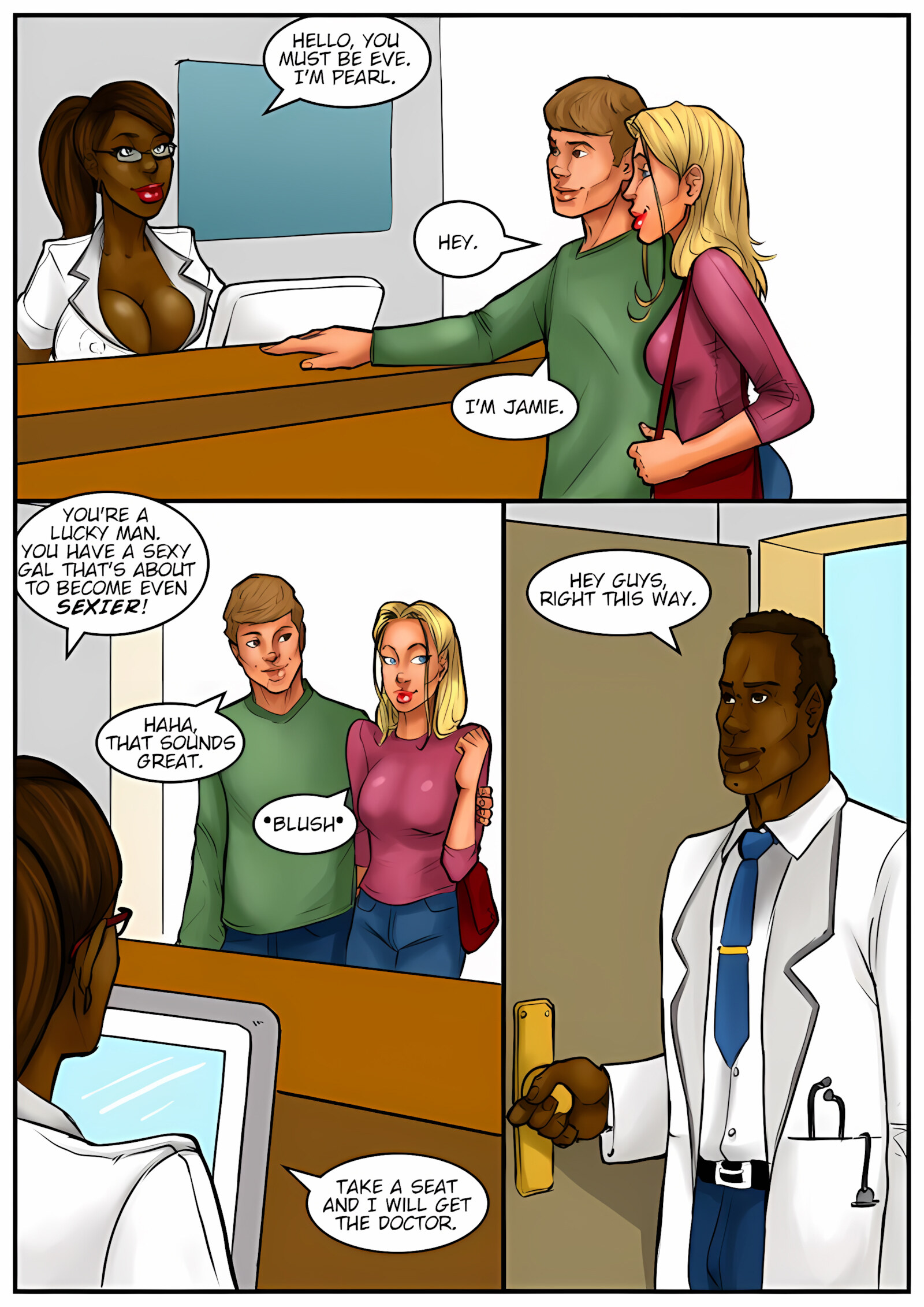 The Boob Job [Kaos Comics], The Boob Job 1, page 3 of 16