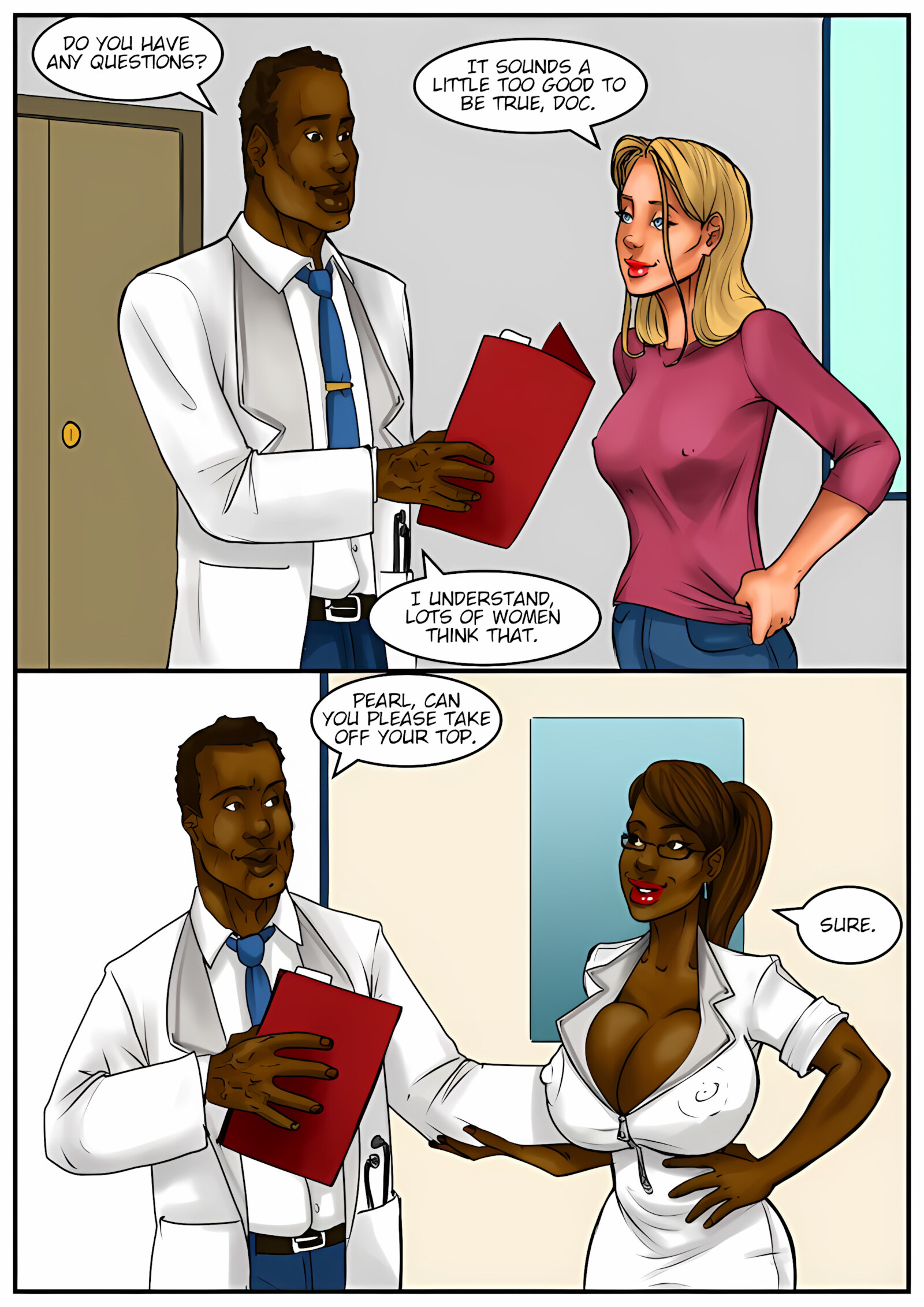 The Boob Job [Kaos Comics], The Boob Job 1, page 5 of 16