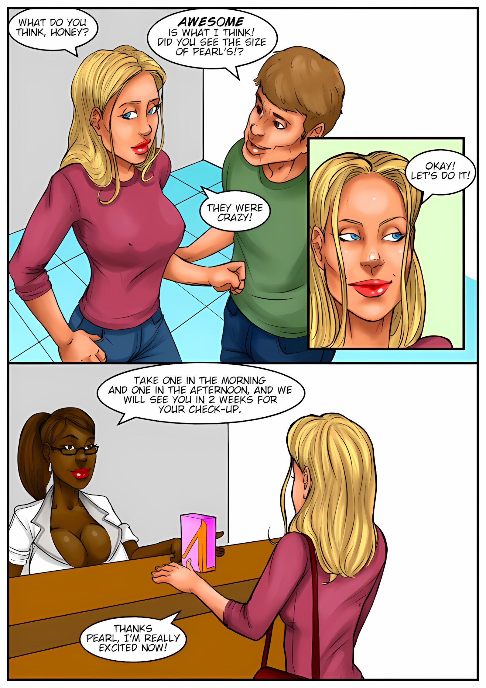 The Boob Job [Kaos Comics], The Boob Job 1, page 7 of 16