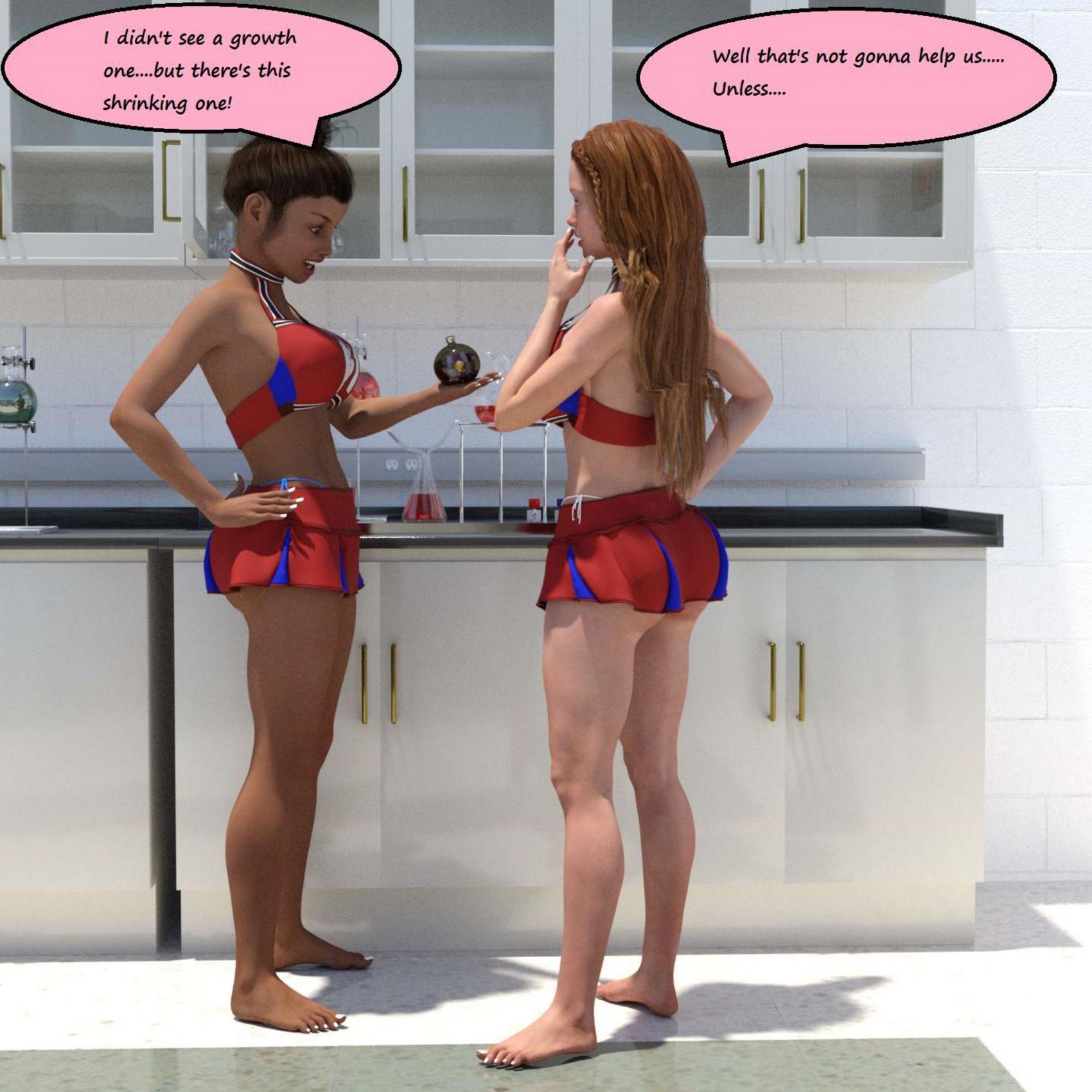 The Cheer Shrink Potion [SizeChange], The Cheer Shrink Potion, page 15 of 72