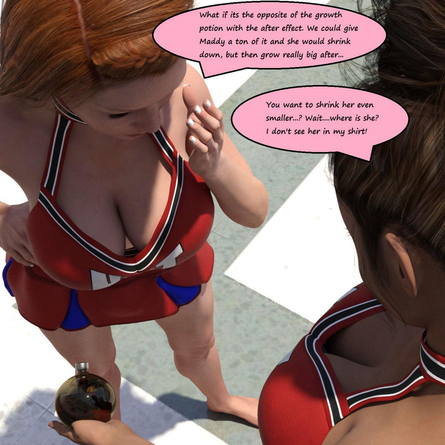 The Cheer Shrink Potion [SizeChange], The Cheer Shrink Potion, page 16 of 72