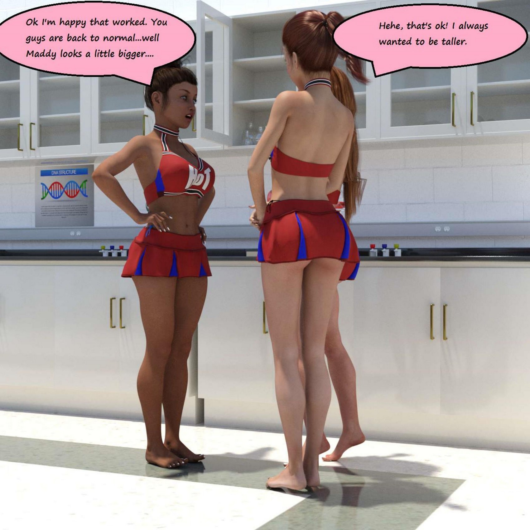 The Cheer Shrink Potion [SizeChange], The Cheer Shrink Potion, page 52 of 72