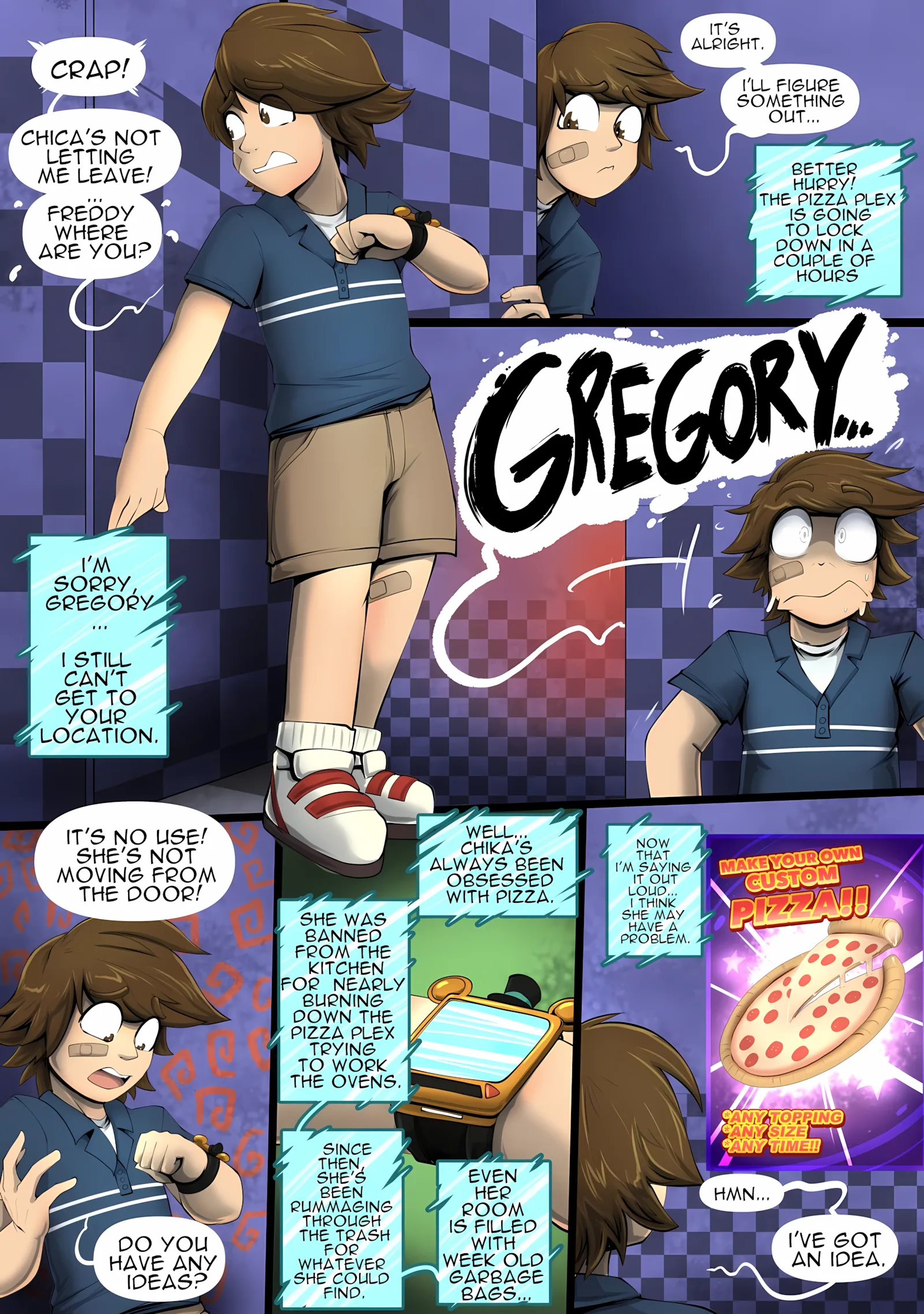 The Distraction (Five Nights at Fredddy’s) [Vale-City], The Distraction (Five Nights at Fredddy's), page 3 of 11