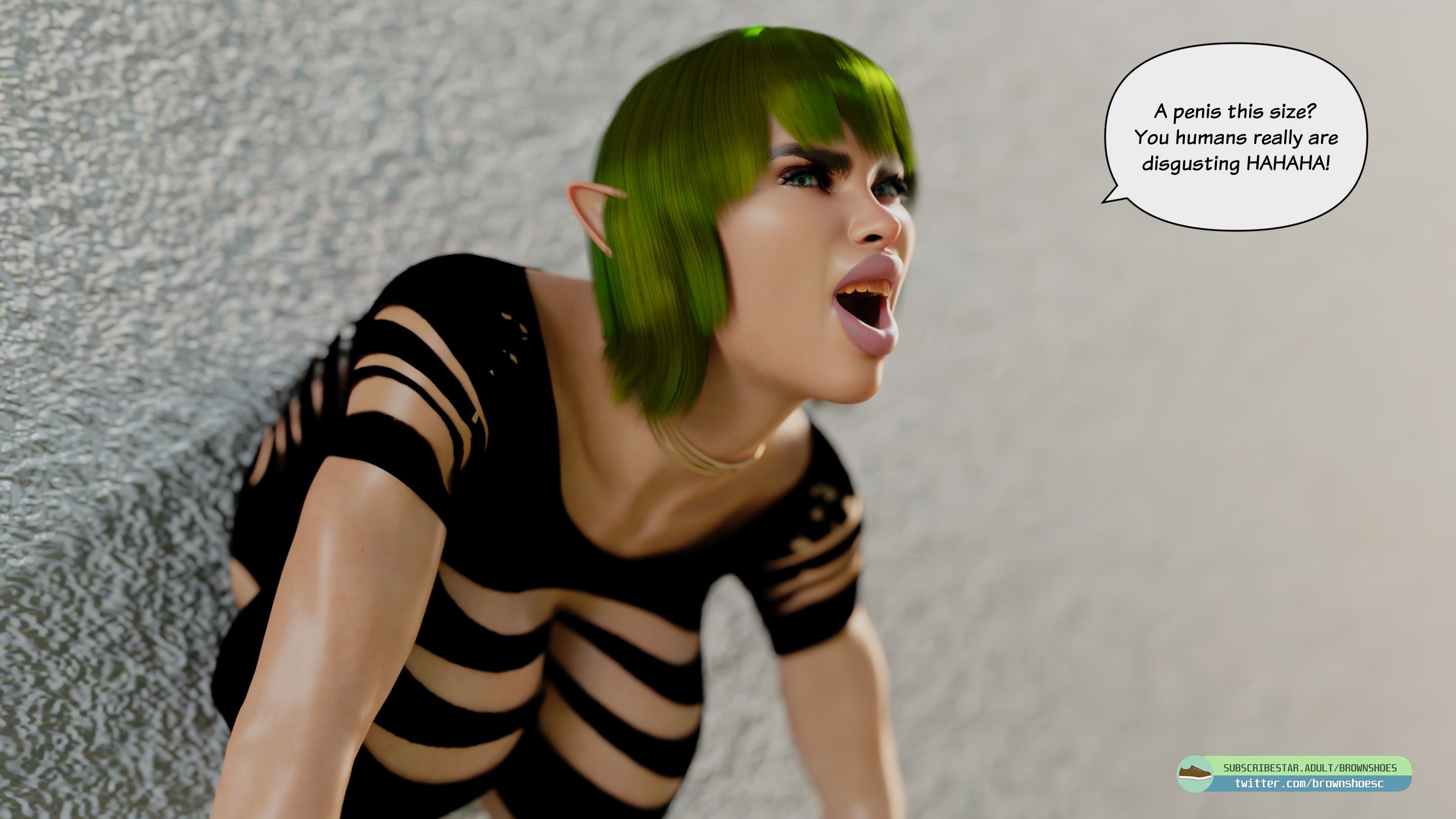 The Fall of the Elf Queen [Brown Shoes], The Fall of the Elf Queen 3, page 24 of 65