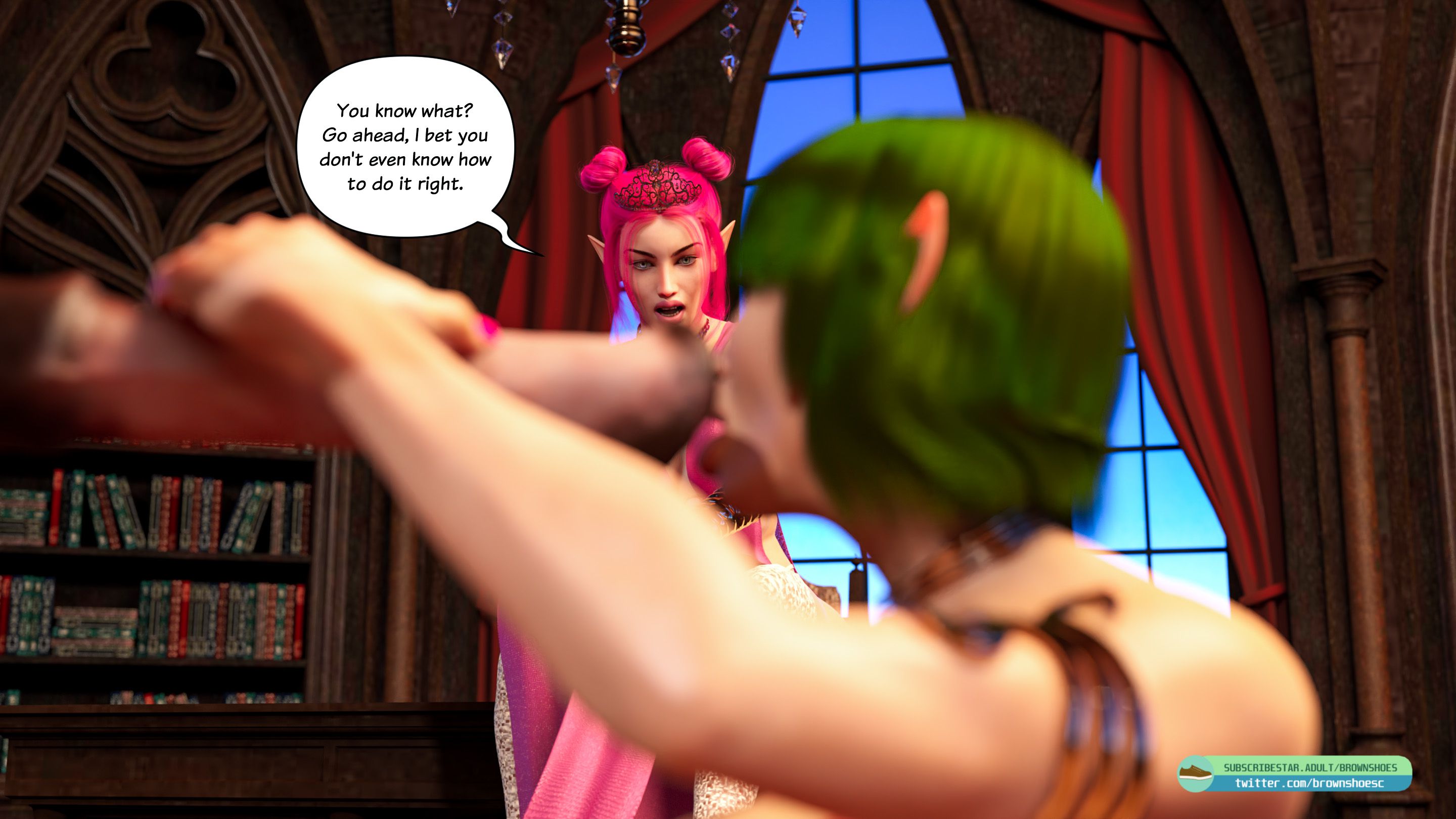 The Fall of the Elf Queen [Brown Shoes], The Fall of the Elf Queen 2, page 14 of 64