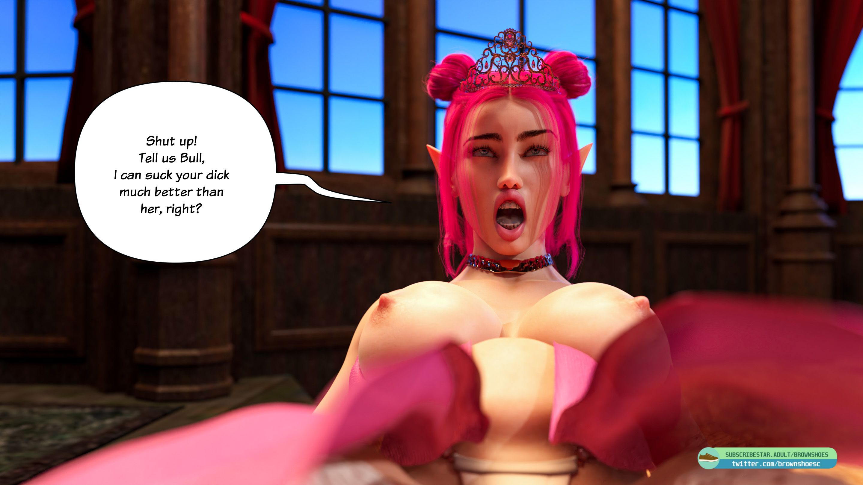 The Fall of the Elf Queen [Brown Shoes], The Fall of the Elf Queen 2, page 36 of 64