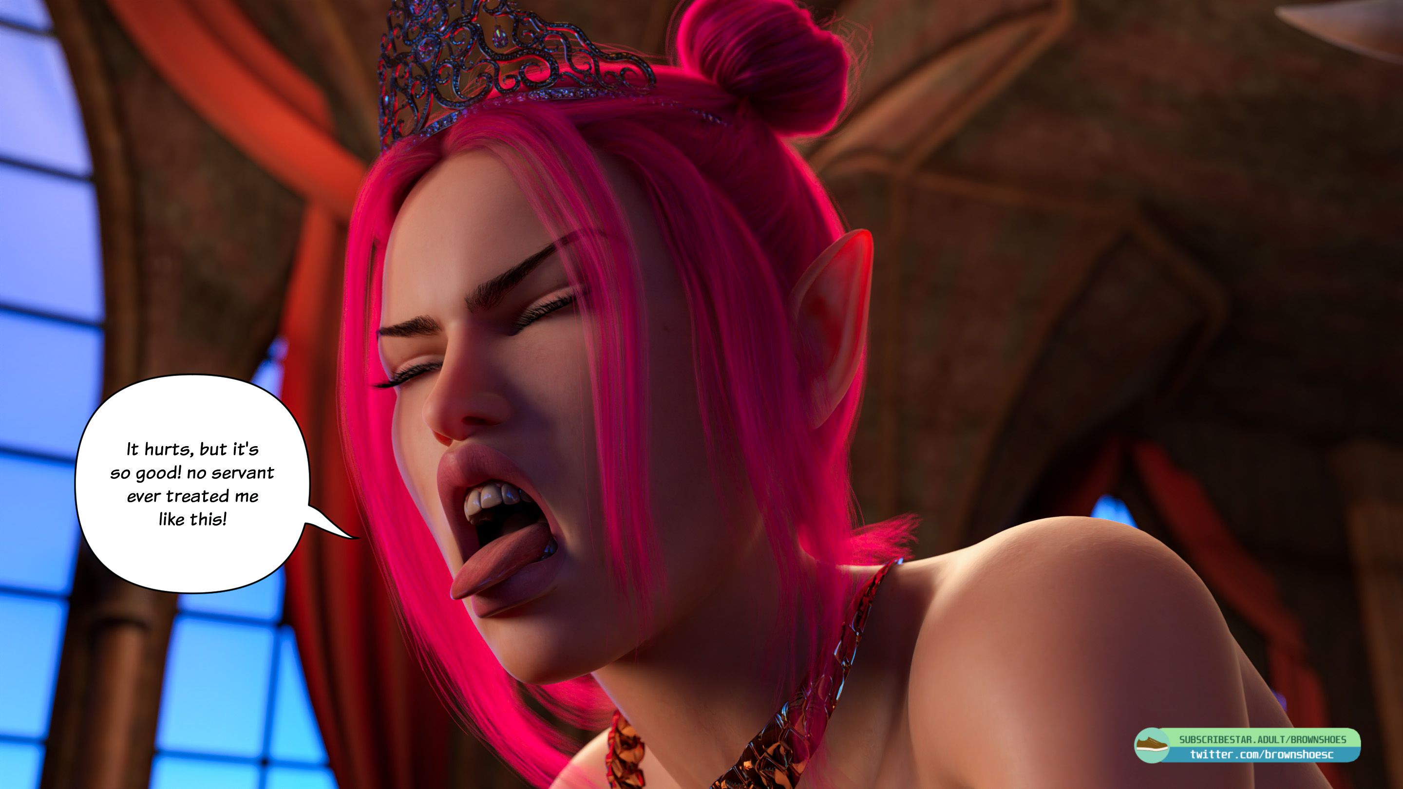 The Fall of the Elf Queen [Brown Shoes], The Fall of the Elf Queen 2, page 47 of 64