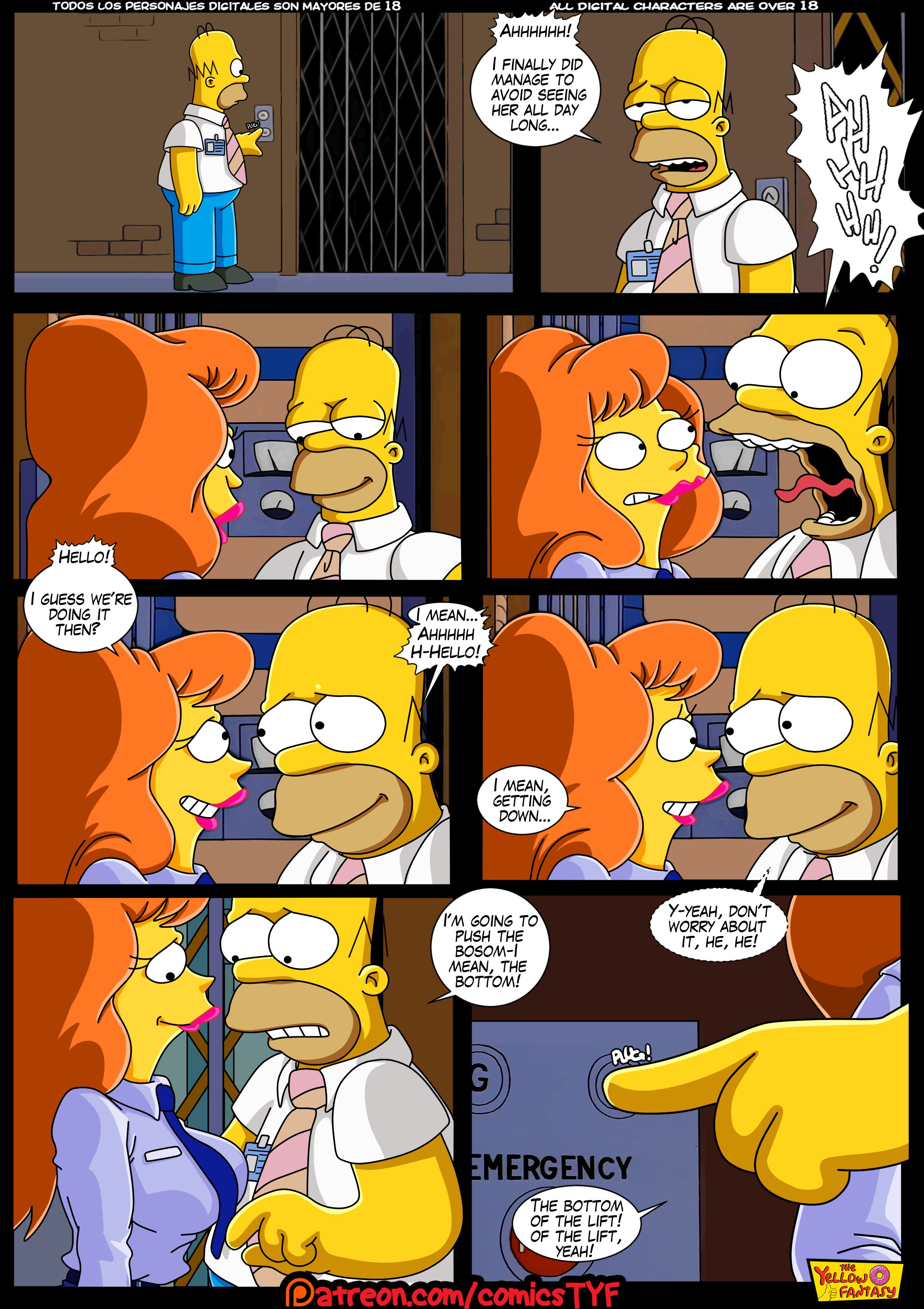 The Yellow Fantasy Series [The Simpsons], Radioactive Love - Chapter 1.5, page 16 of 31