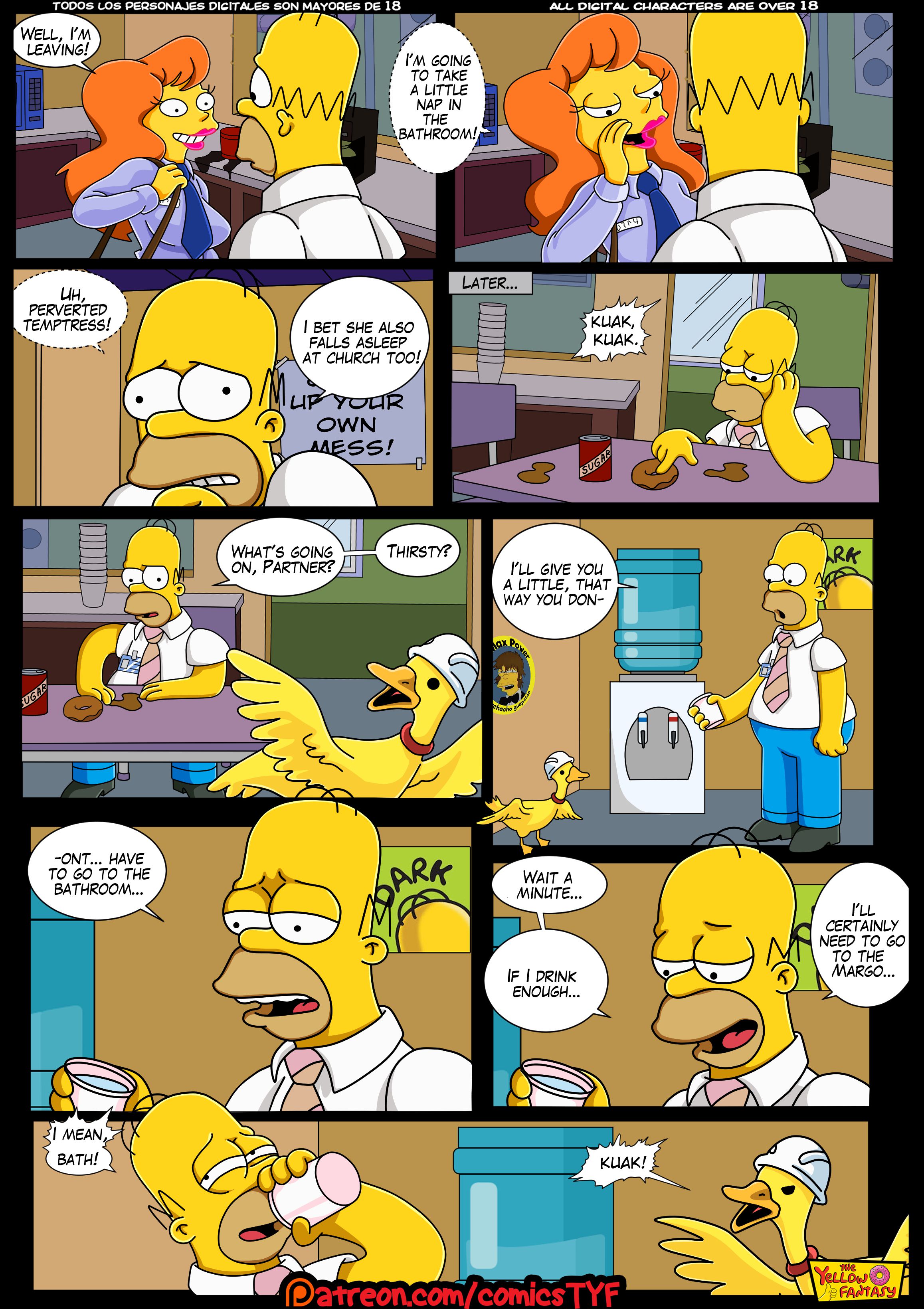 The Yellow Fantasy Series [The Simpsons], Radioactive Love - Chapter 1.5, page 9 of 31