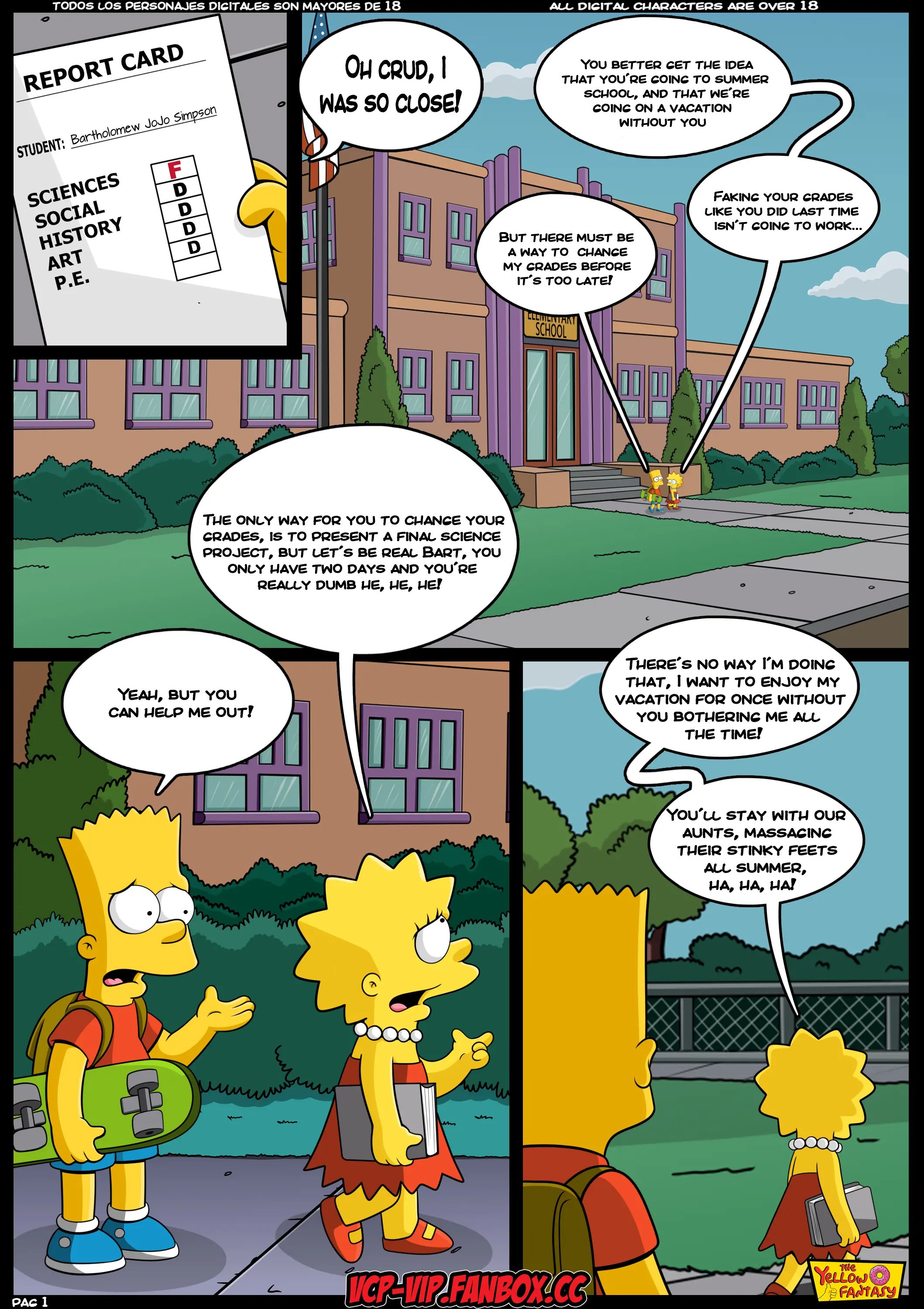 The Yellow Fantasy Series [The Simpsons], From Ten To Twenty Something - Chapter 3, page 2 of 32