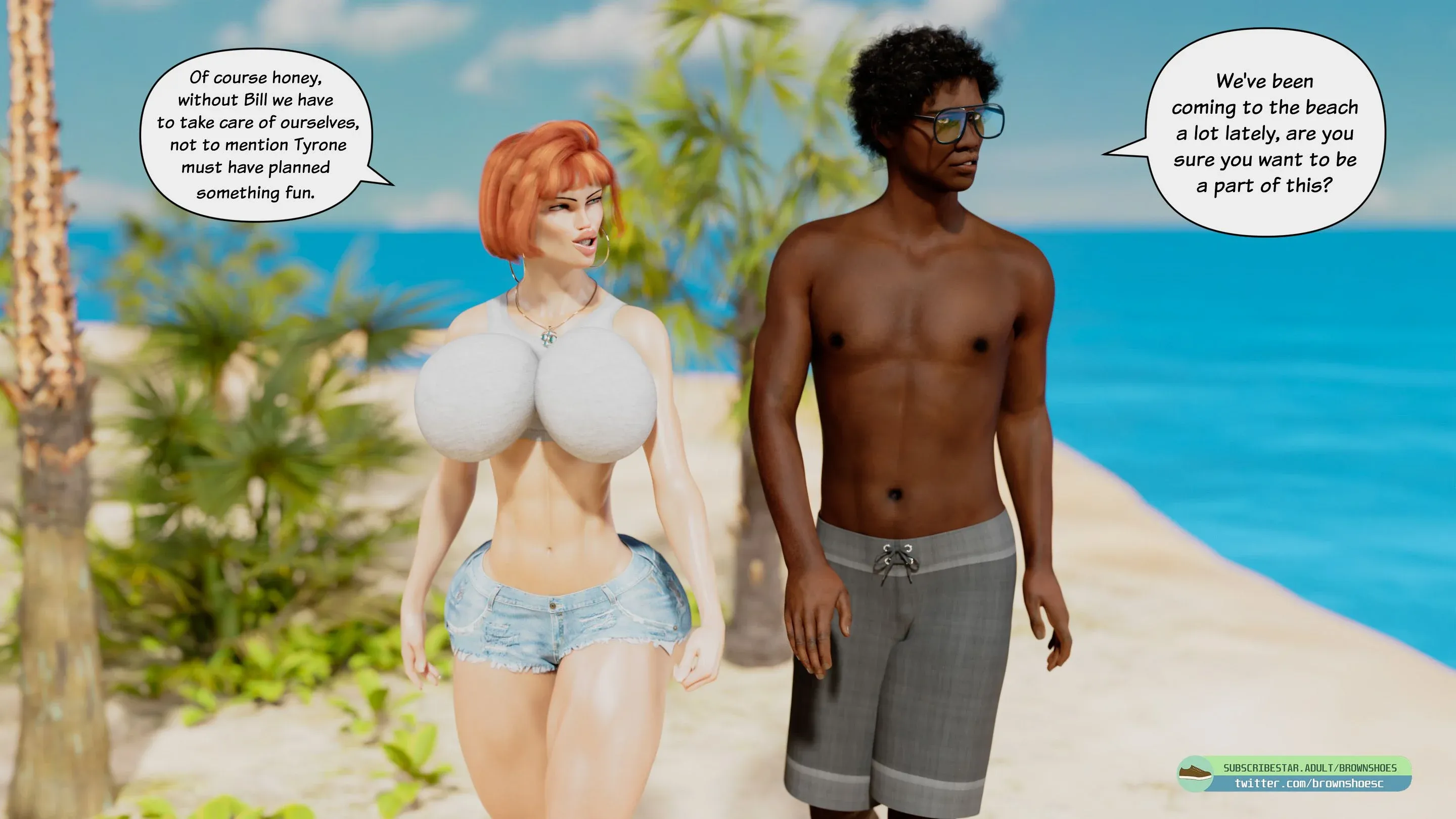 B.S Stories [Brown Shoes], 2 . B.S Stories - The Wet TShirt Contest - Chapter 2, page 2 of 105