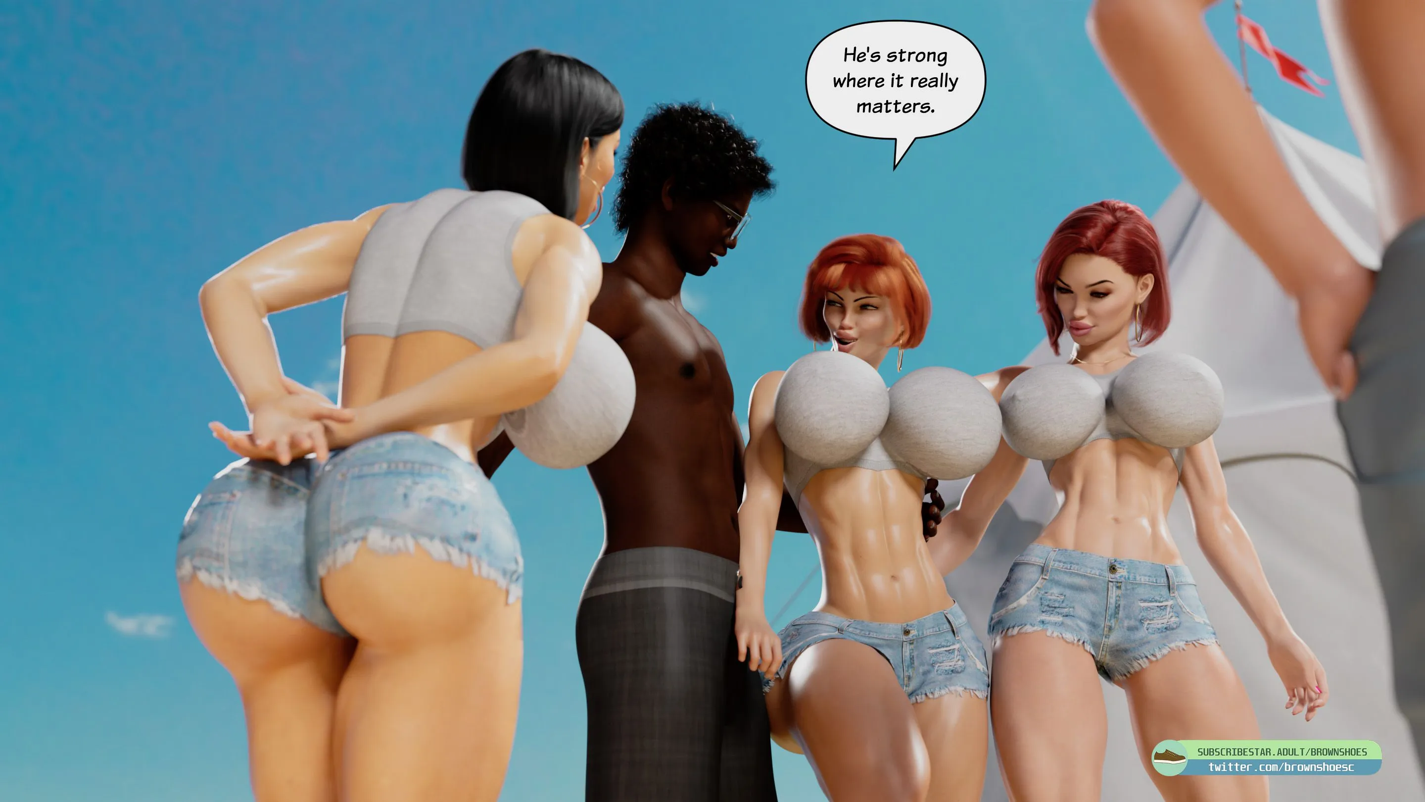 B.S Stories [Brown Shoes], 2 . B.S Stories - The Wet TShirt Contest - Chapter 2, page 16 of 105