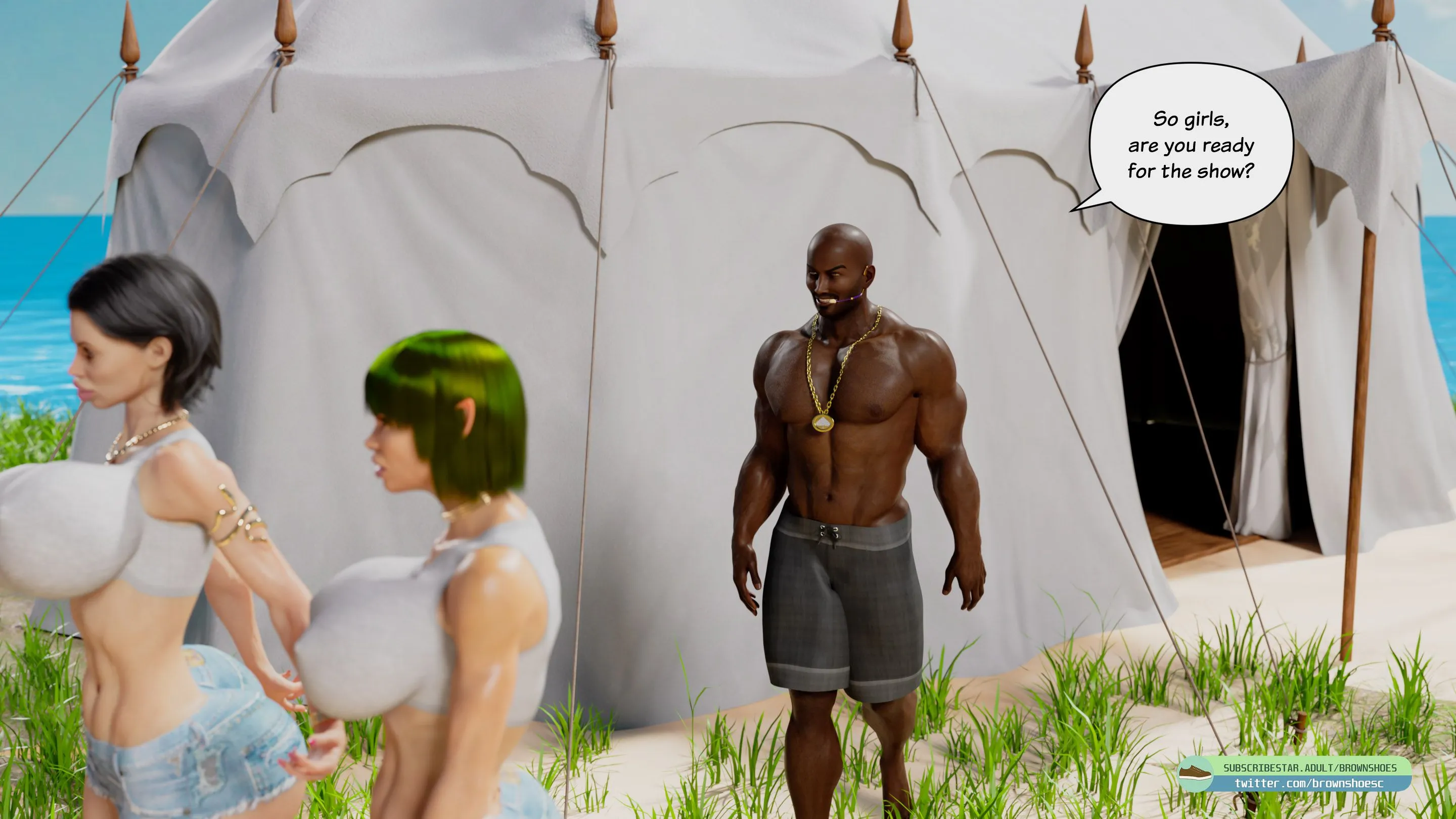 B.S Stories [Brown Shoes], 2 . B.S Stories - The Wet TShirt Contest - Chapter 2, page 17 of 105