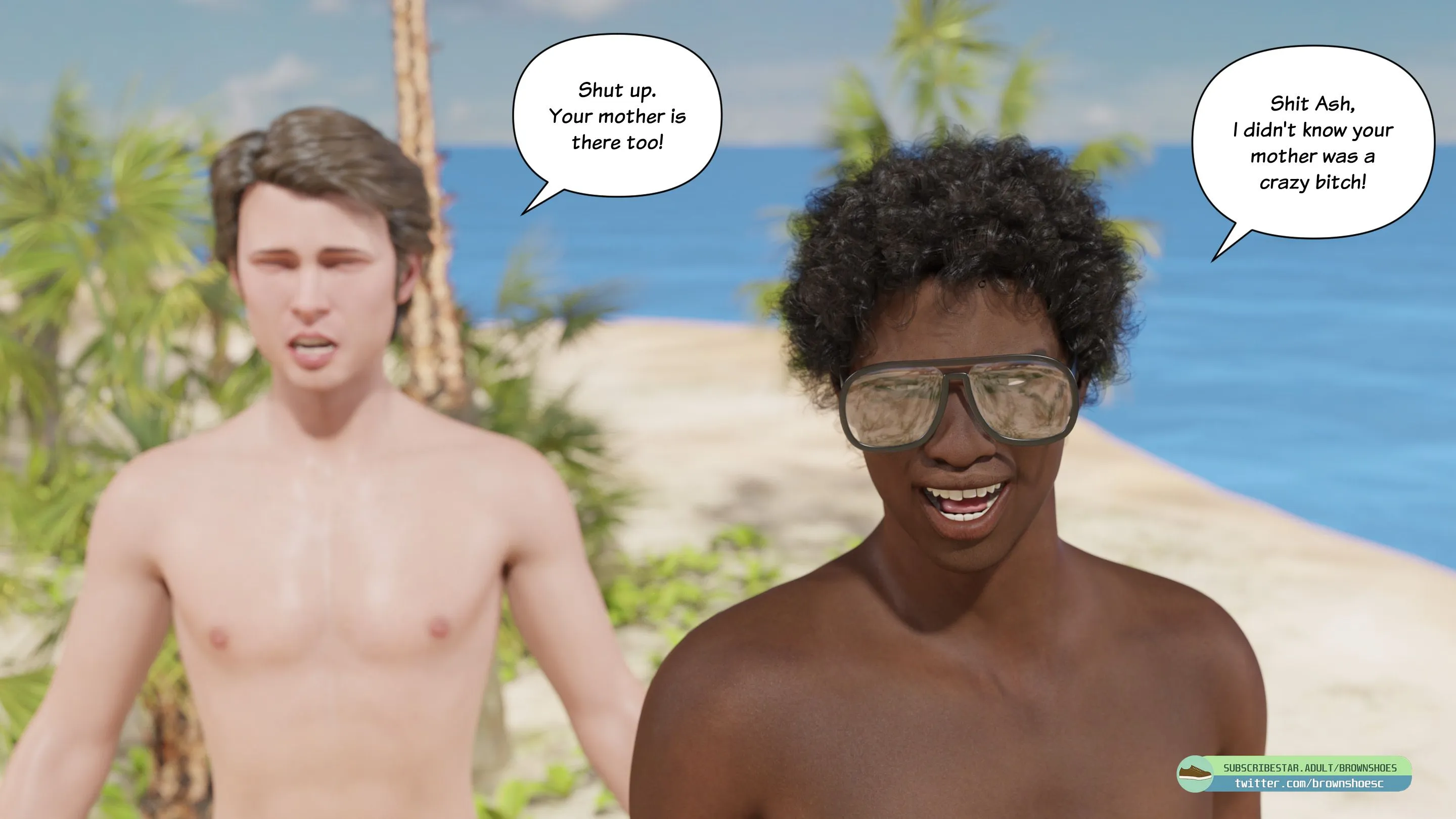 B.S Stories [Brown Shoes], 2 . B.S Stories - The Wet TShirt Contest - Chapter 2, page 42 of 105