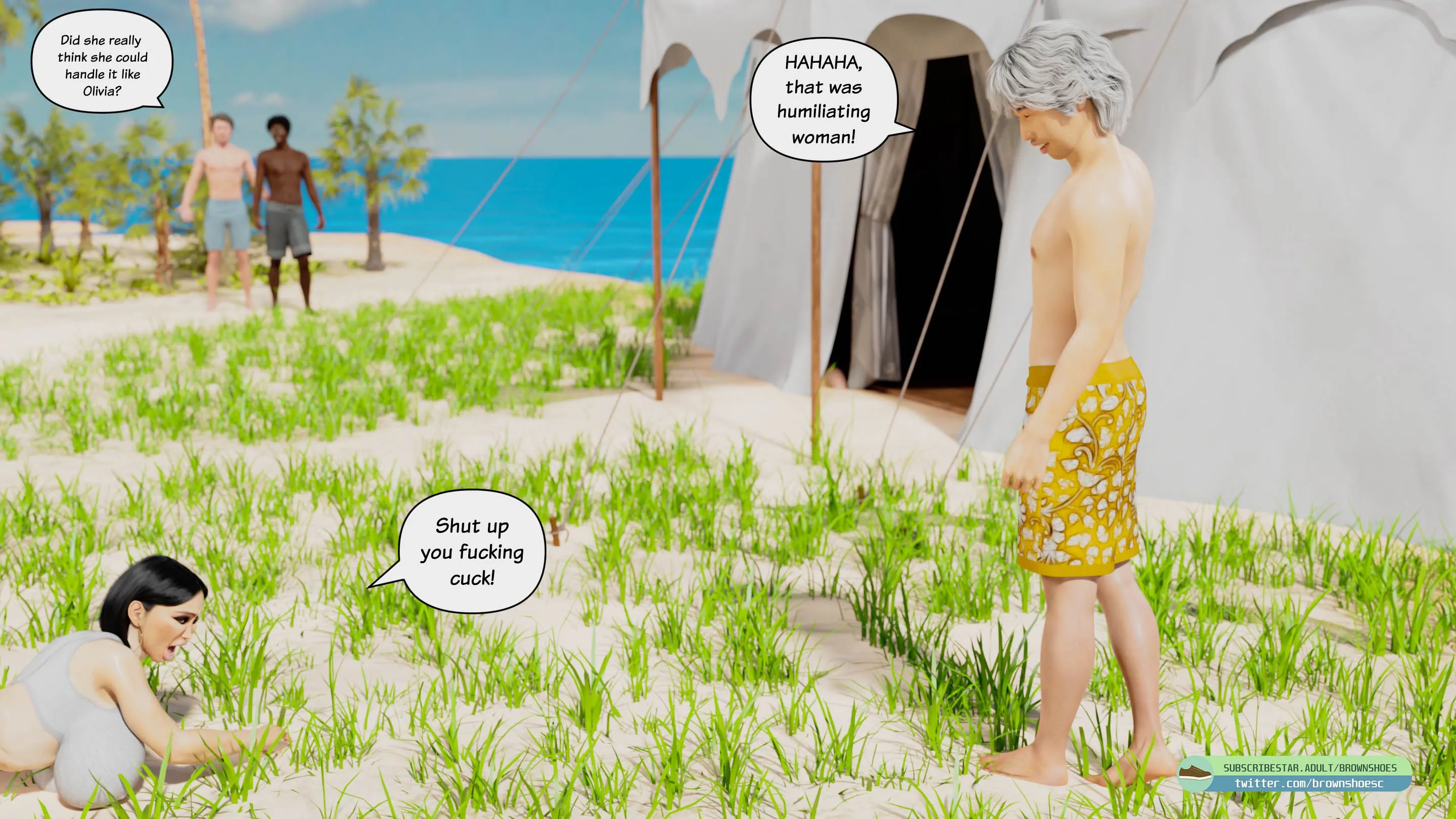 B.S Stories [Brown Shoes], 2 . B.S Stories - The Wet TShirt Contest - Chapter 2, page 49 of 105