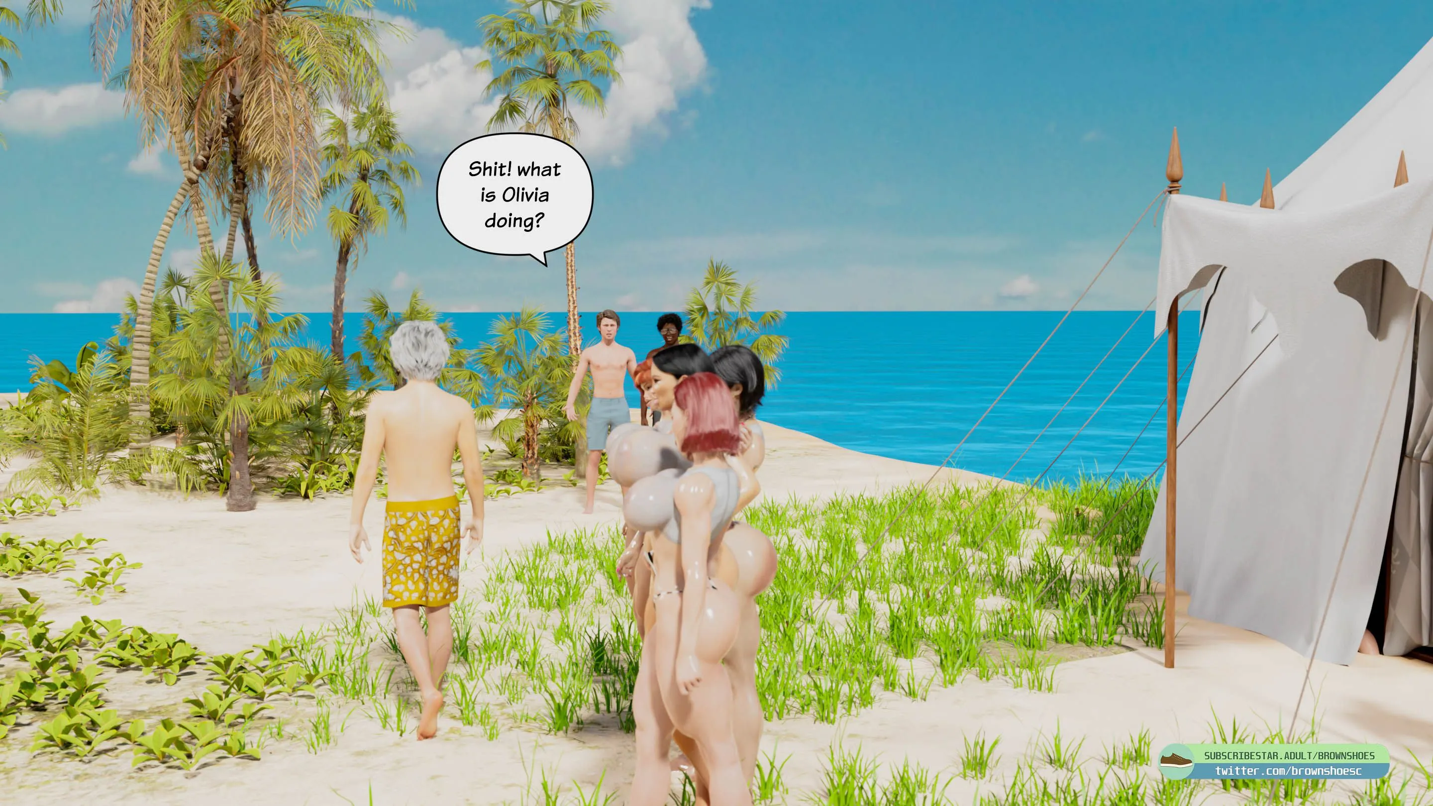 B.S Stories [Brown Shoes], 2 . B.S Stories - The Wet TShirt Contest - Chapter 2, page 55 of 105