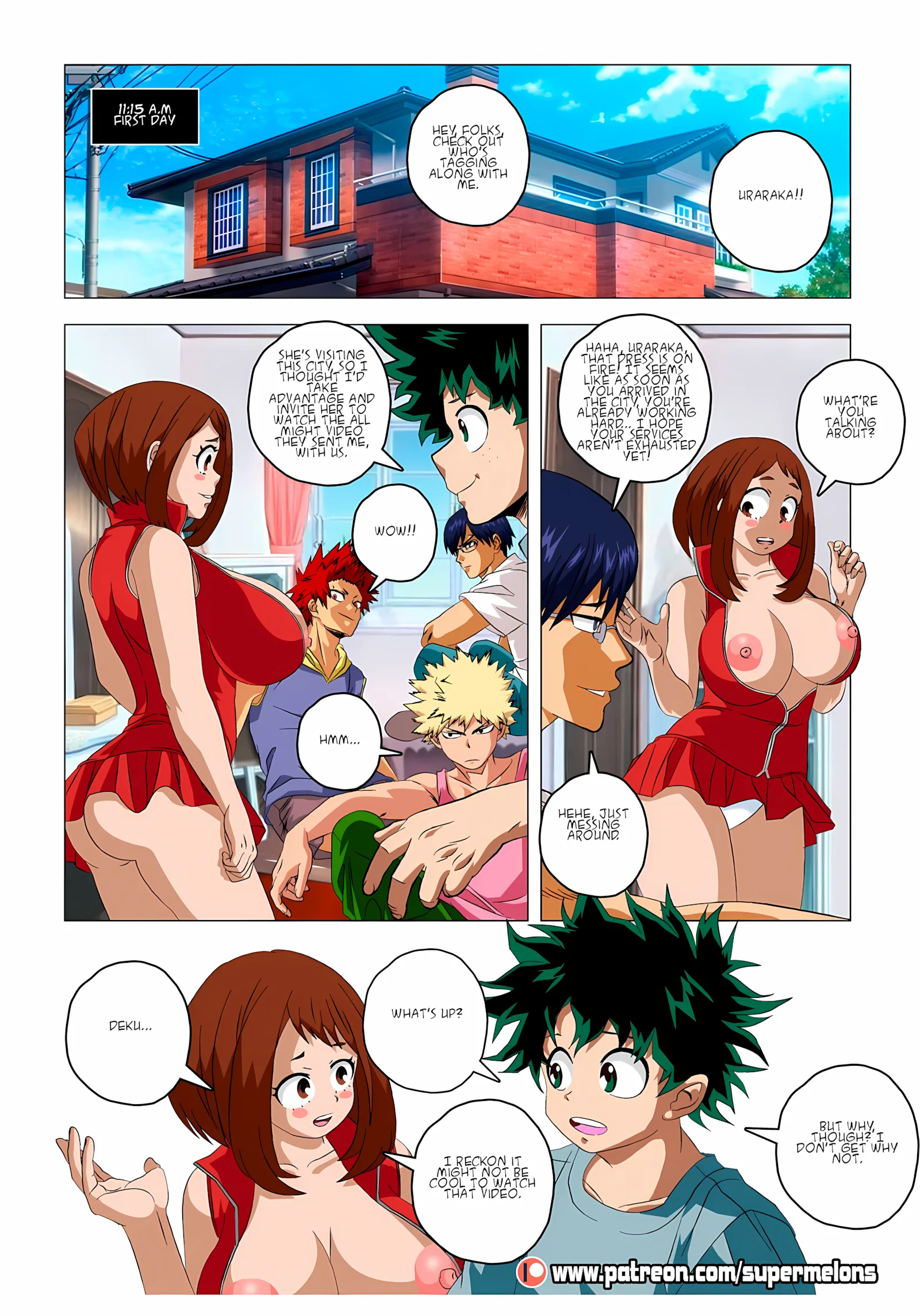 Back to Hell (My Hero Academia) [Super Melons], Back to Hell (My Hero Academia), page 16 of 35