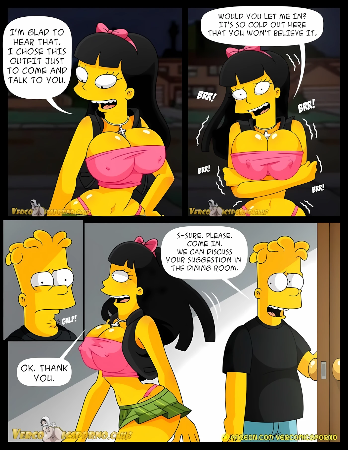There’s No Sex Without EX (The Simpsons), 1 . There's No Sex Without EX [Milky Bunny], page 17 of 51
