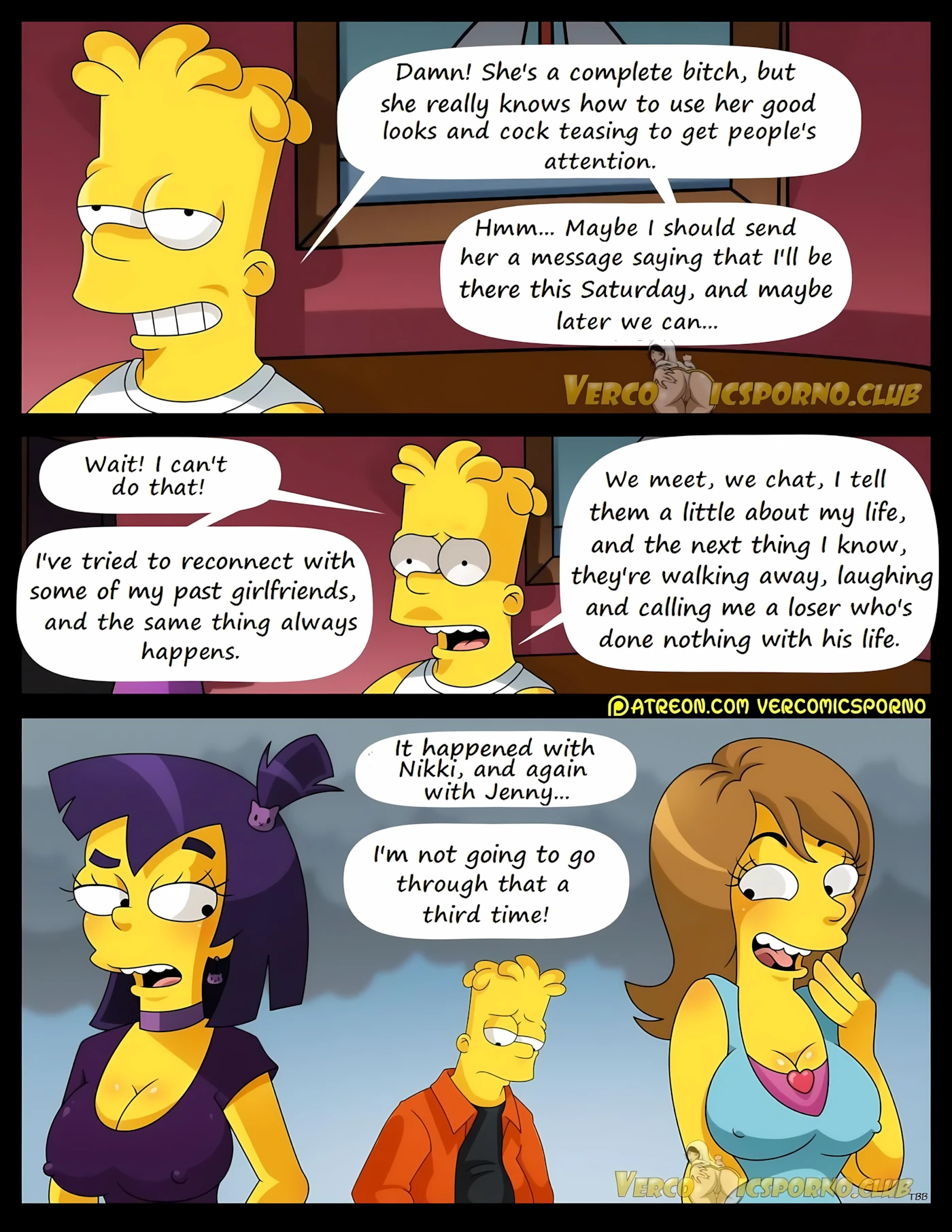 There’s No Sex Without EX (The Simpsons), 1 . There's No Sex Without EX [Milky Bunny], page 5 of 51
