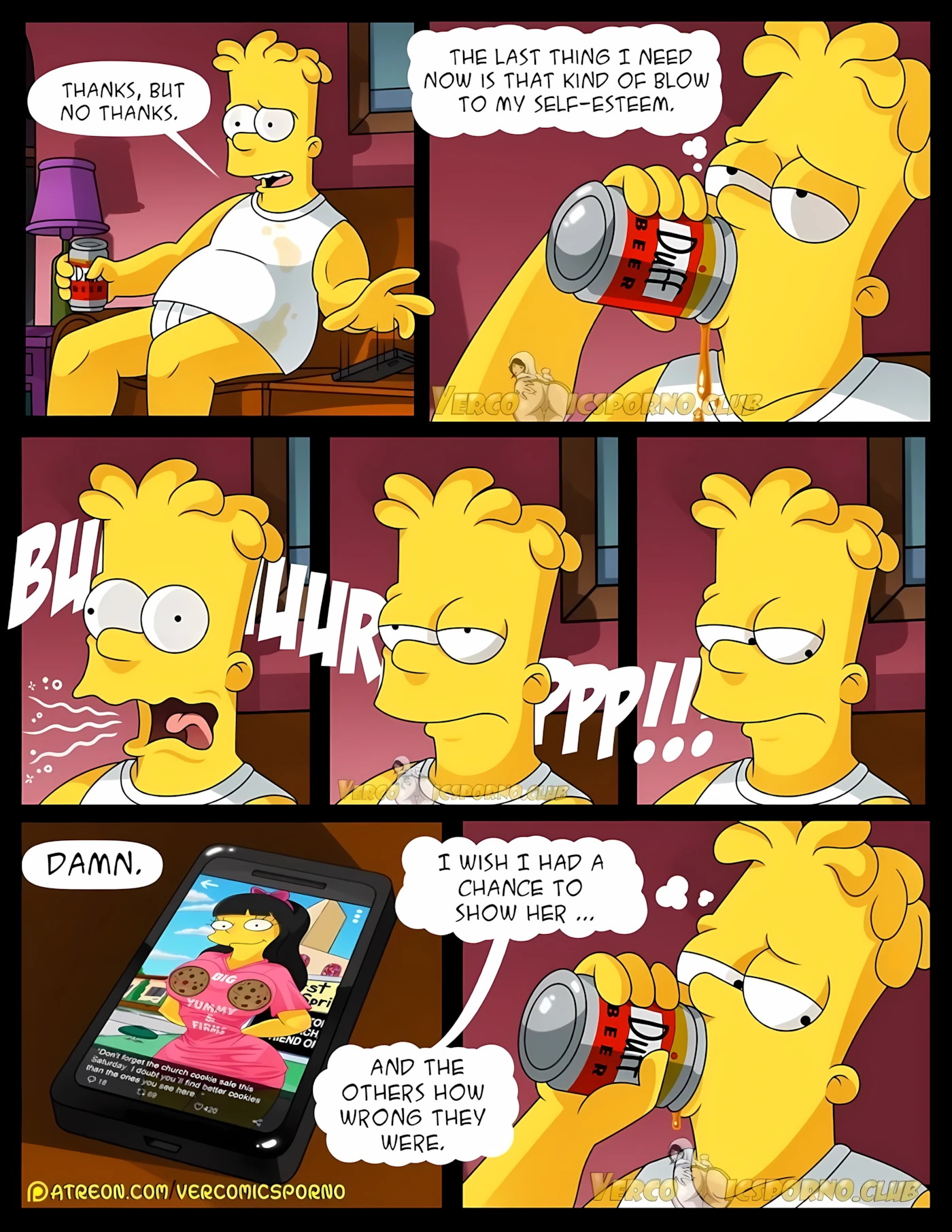 There’s No Sex Without EX (The Simpsons), 1 . There's No Sex Without EX [Milky Bunny], page 6 of 51