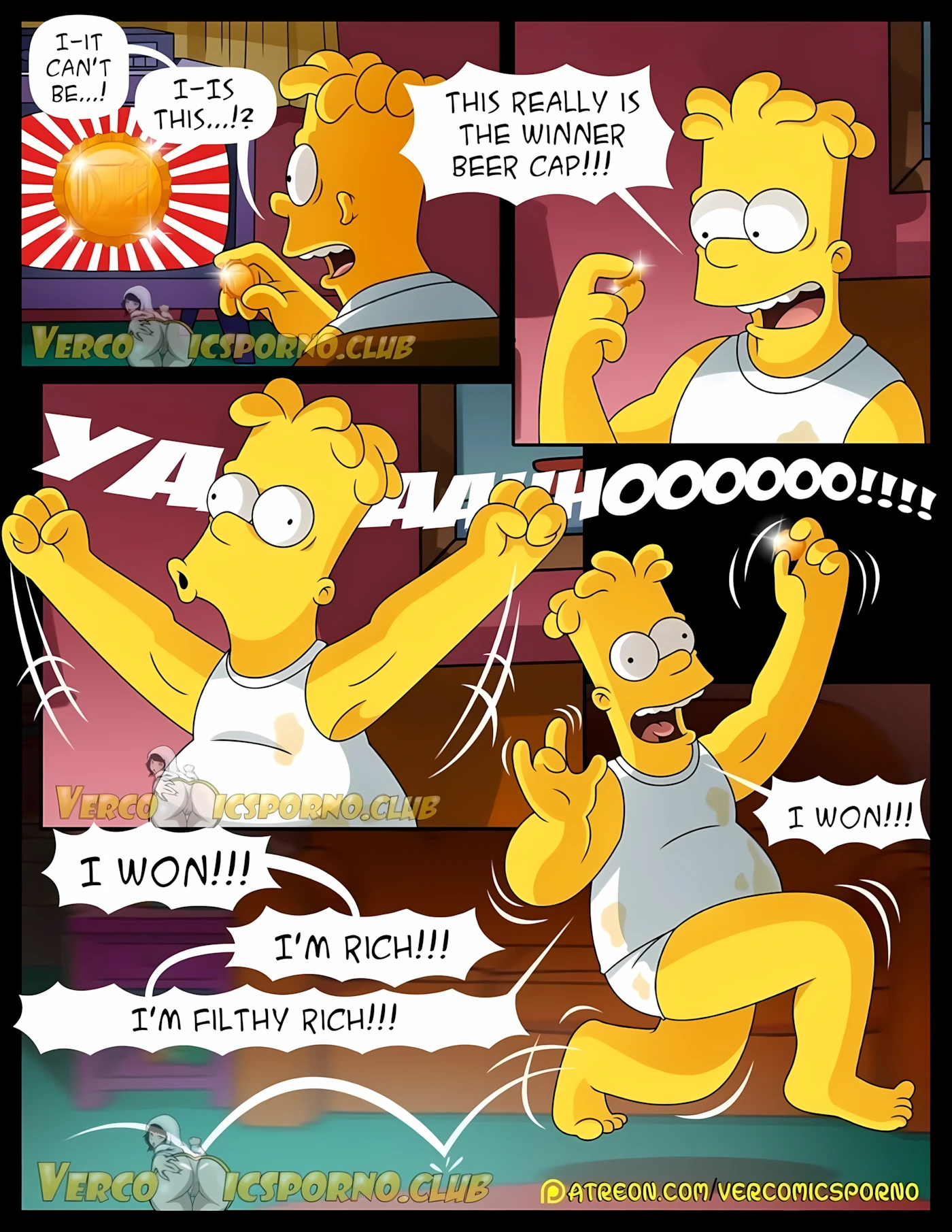 There’s No Sex Without EX (The Simpsons), 1 . There's No Sex Without EX [Milky Bunny], page 10 of 51