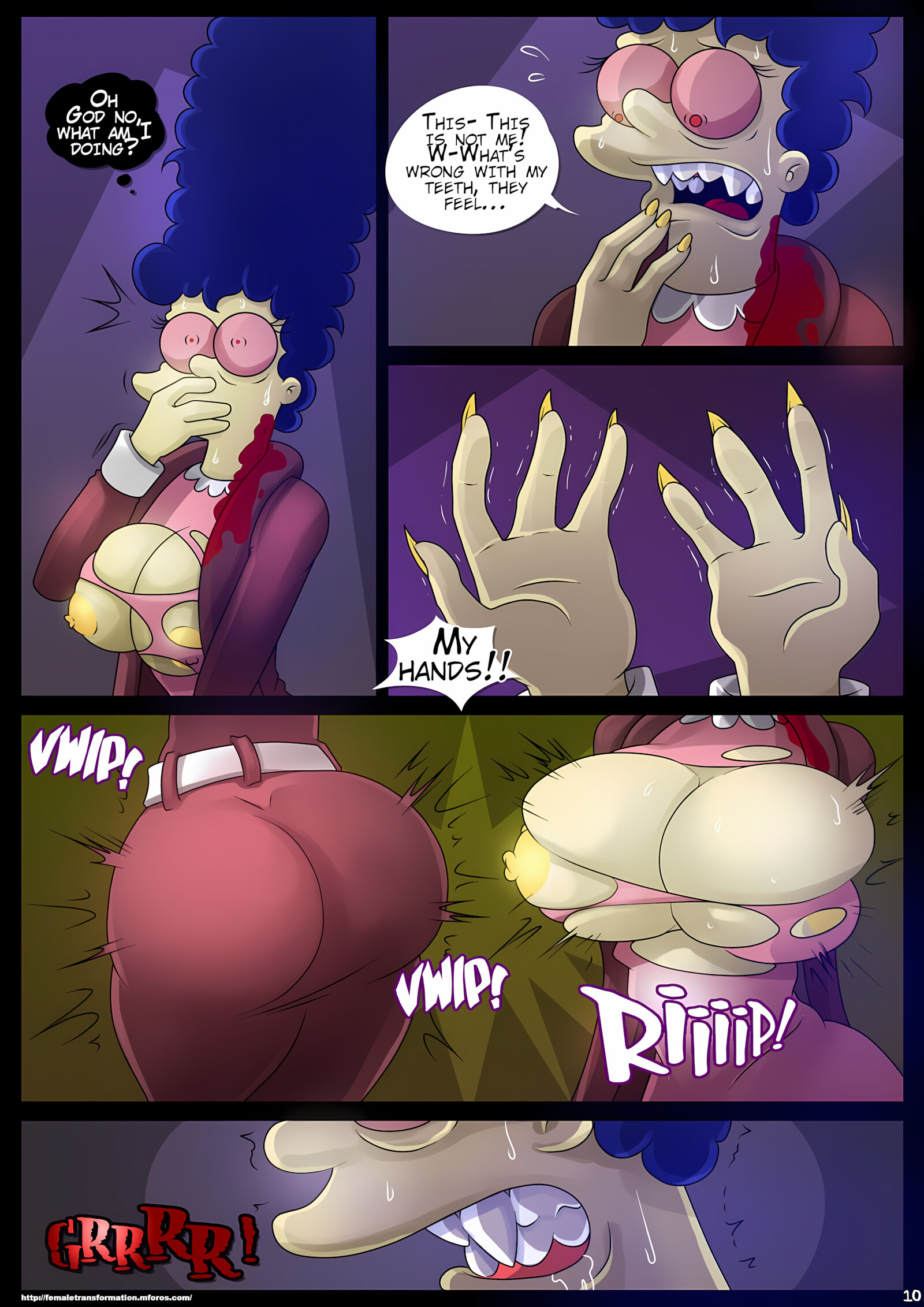 Treehouse Of Horror [KogeiKun], Treehouse Of Horror 4, page 12 of 40