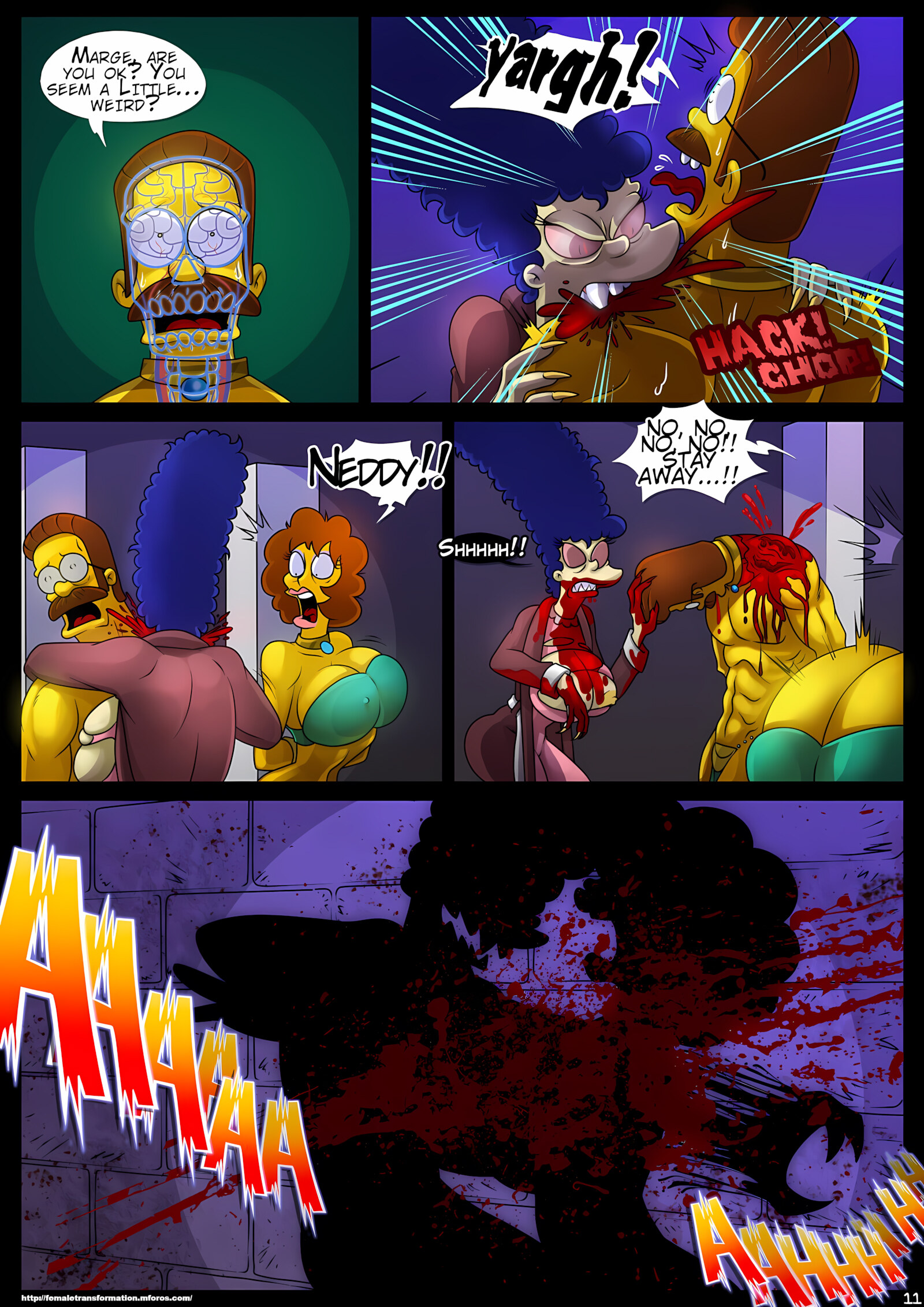 Treehouse Of Horror [KogeiKun], Treehouse Of Horror 4, page 13 of 40