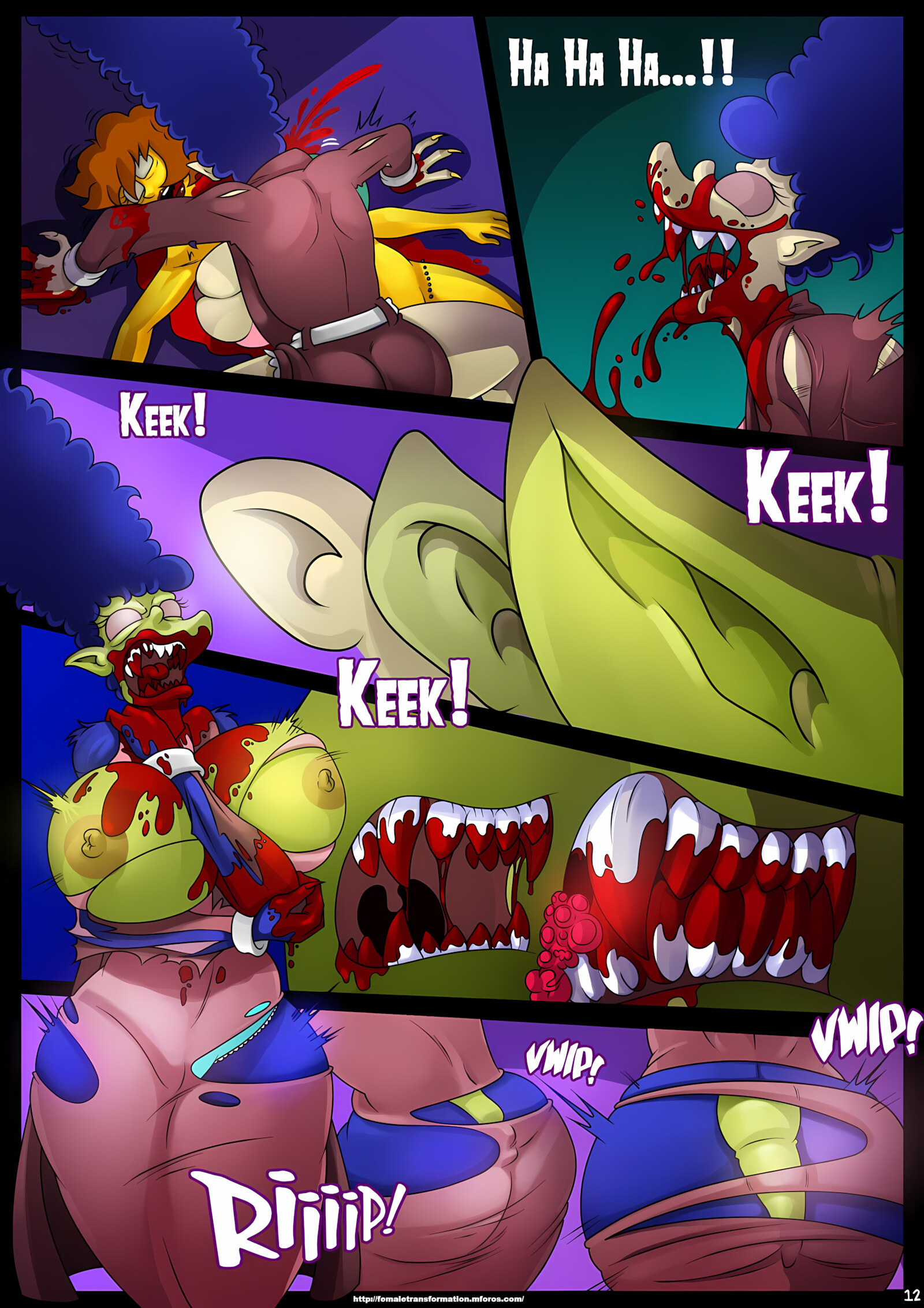 Treehouse Of Horror [KogeiKun], Treehouse Of Horror 4, page 14 of 40
