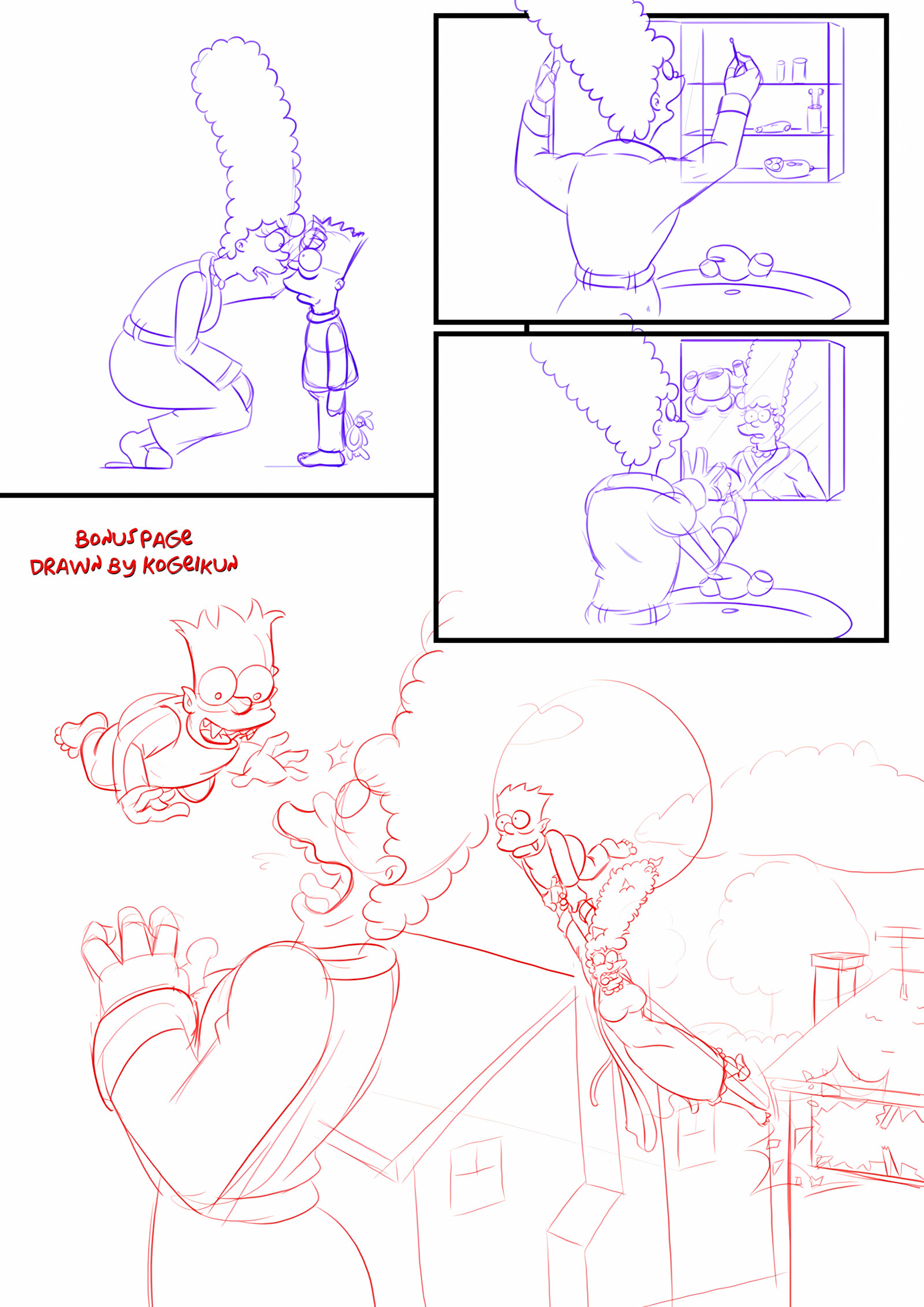 Treehouse Of Horror [KogeiKun], Treehouse Of Horror 4, page 36 of 40