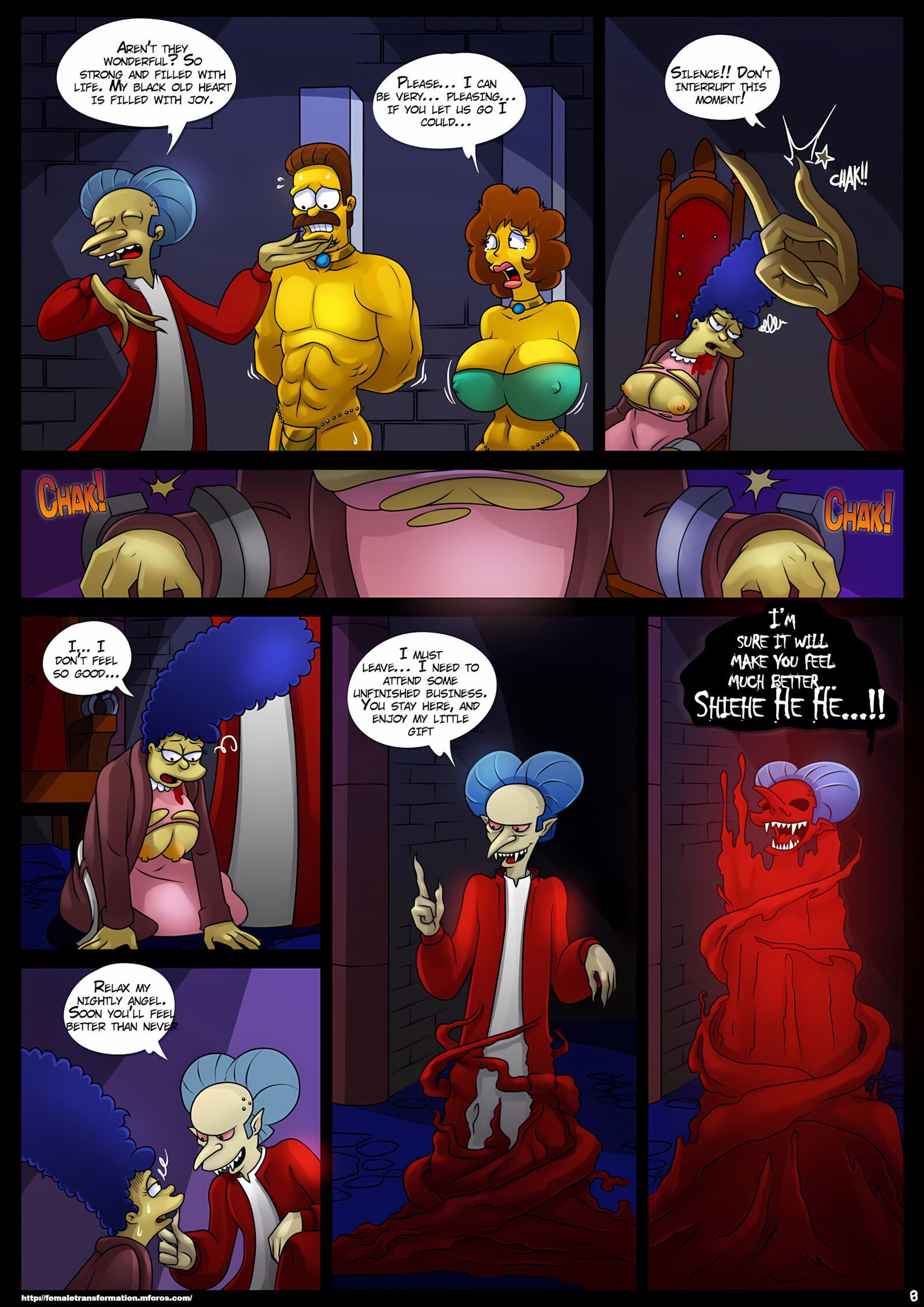Treehouse Of Horror [KogeiKun], Treehouse Of Horror 4, page 10 of 40