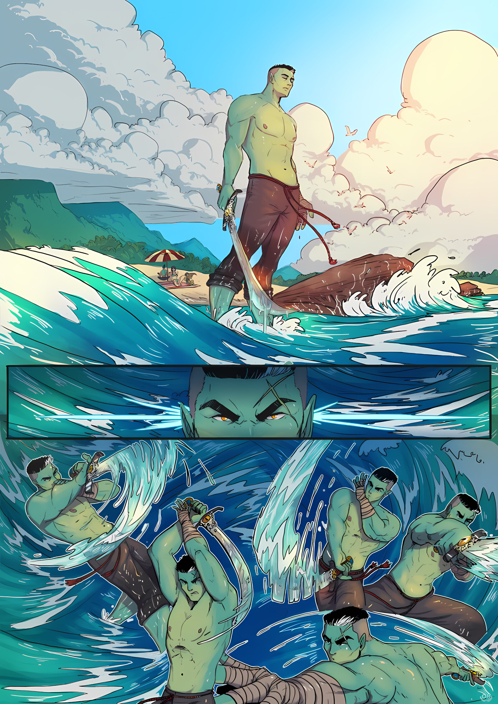 Tusk Love [OrcBarbies], Tusk Love, page 1 of 156