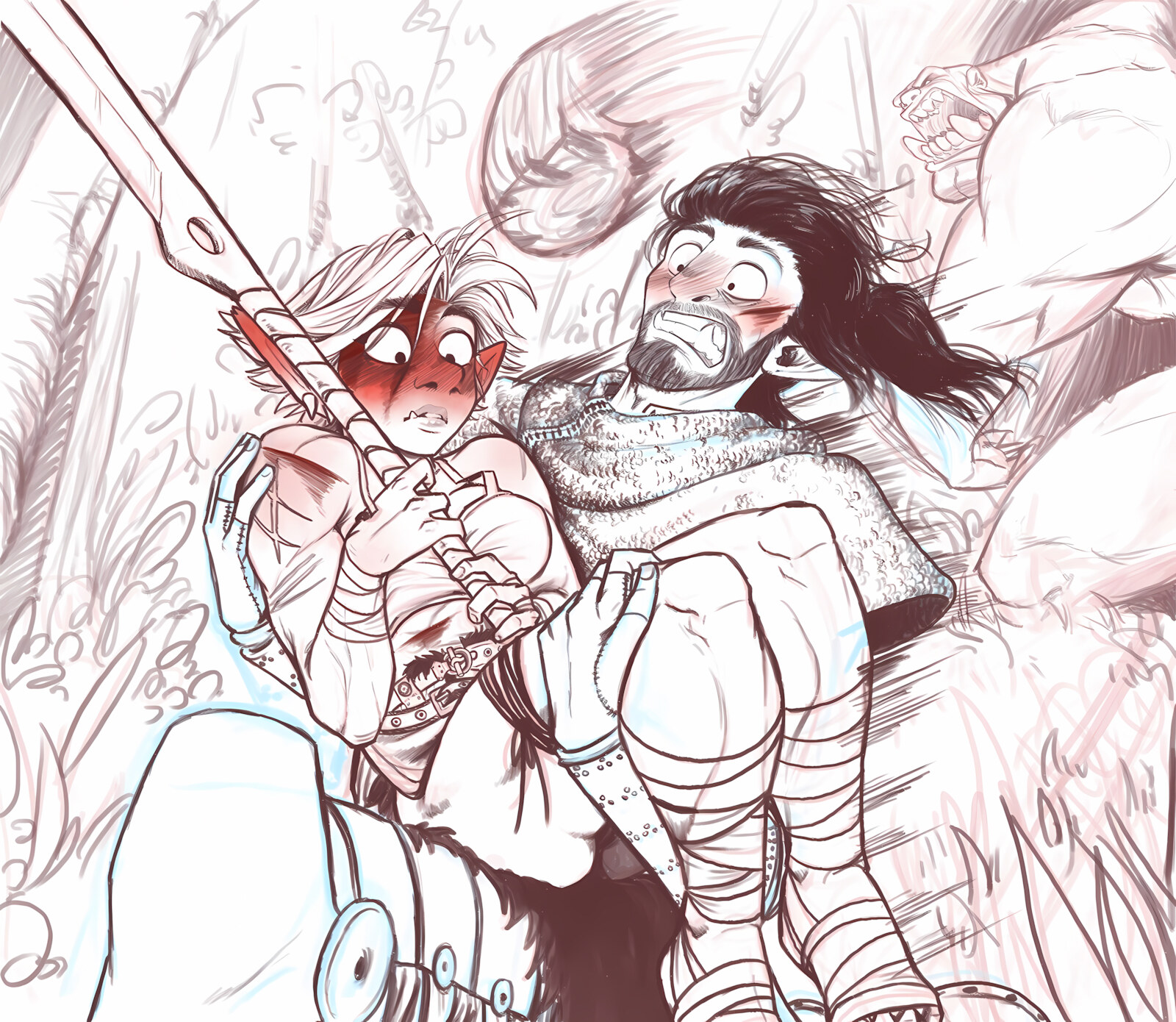 Tusk Love [OrcBarbies], Tusk Love, page 143 of 156