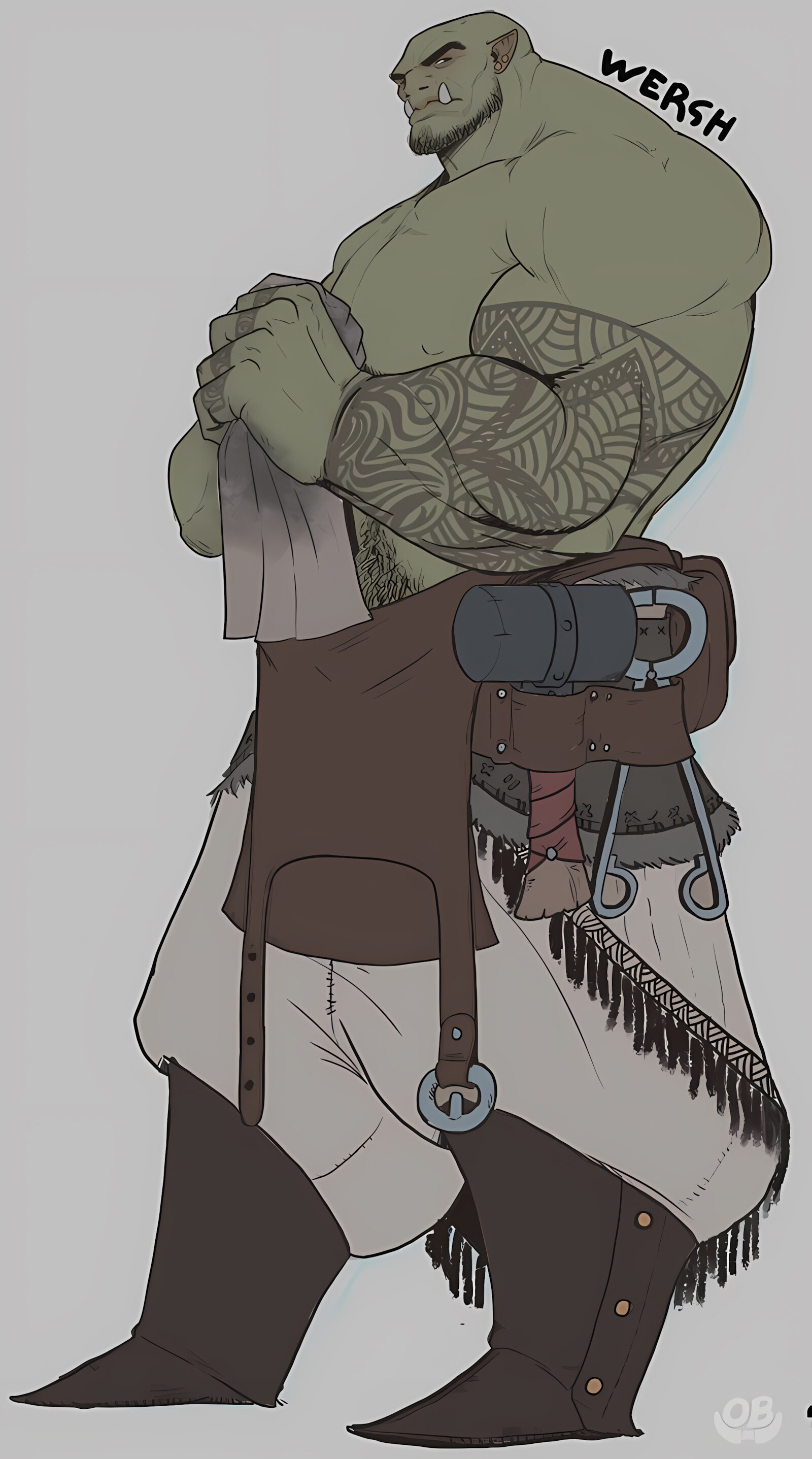 Tusk Love [OrcBarbies], Tusk Love, page 149 of 156