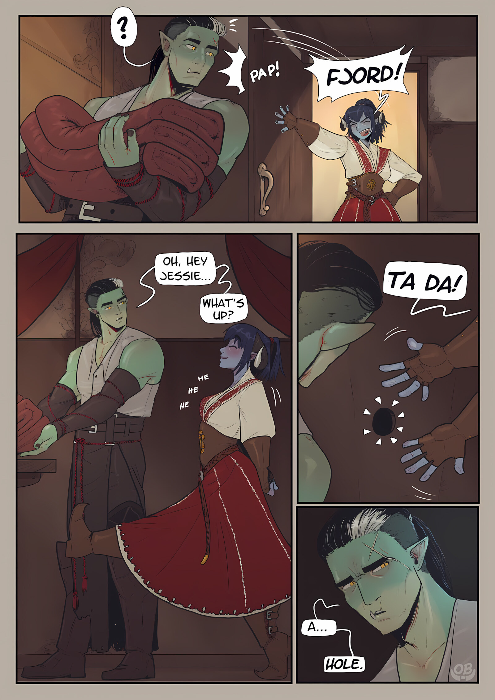 Tusk Love [OrcBarbies], Tusk Love, page 28 of 156