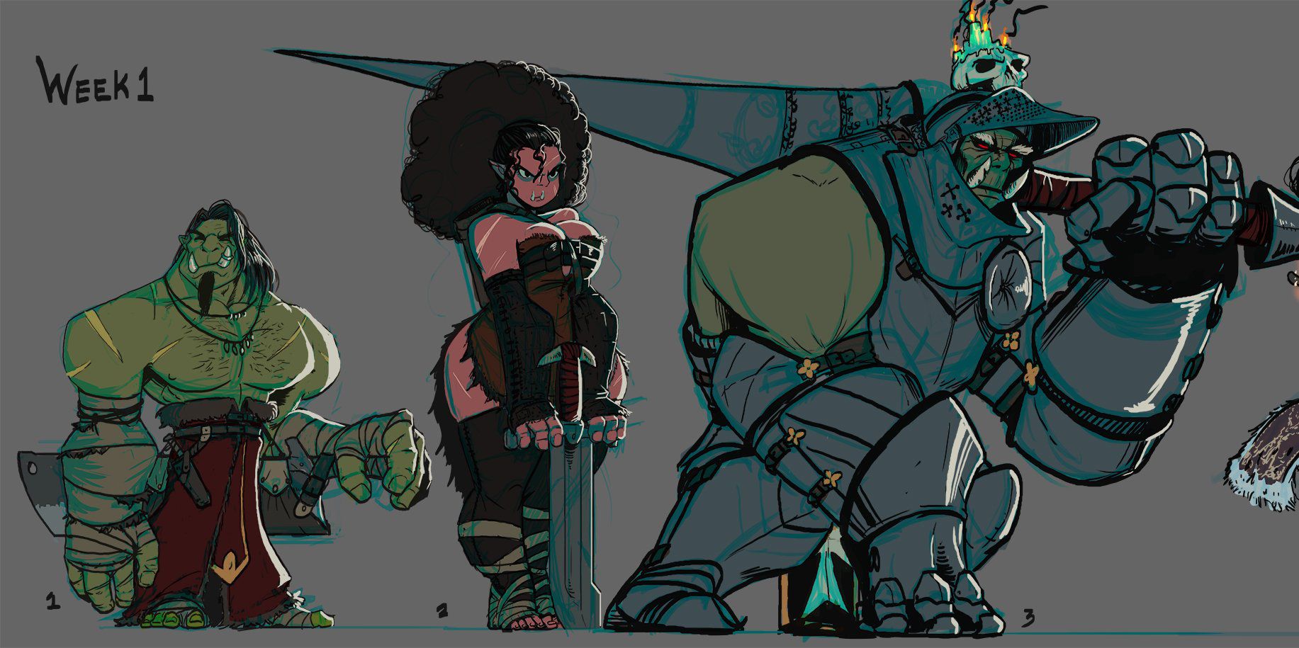 Tusk Love [OrcBarbies], Tusk Love, page 39 of 156