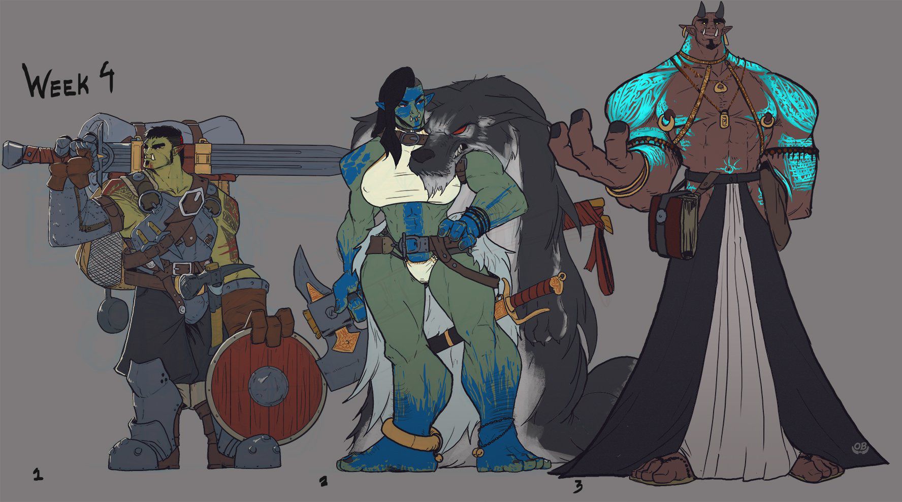 Tusk Love [OrcBarbies], Tusk Love, page 50 of 156