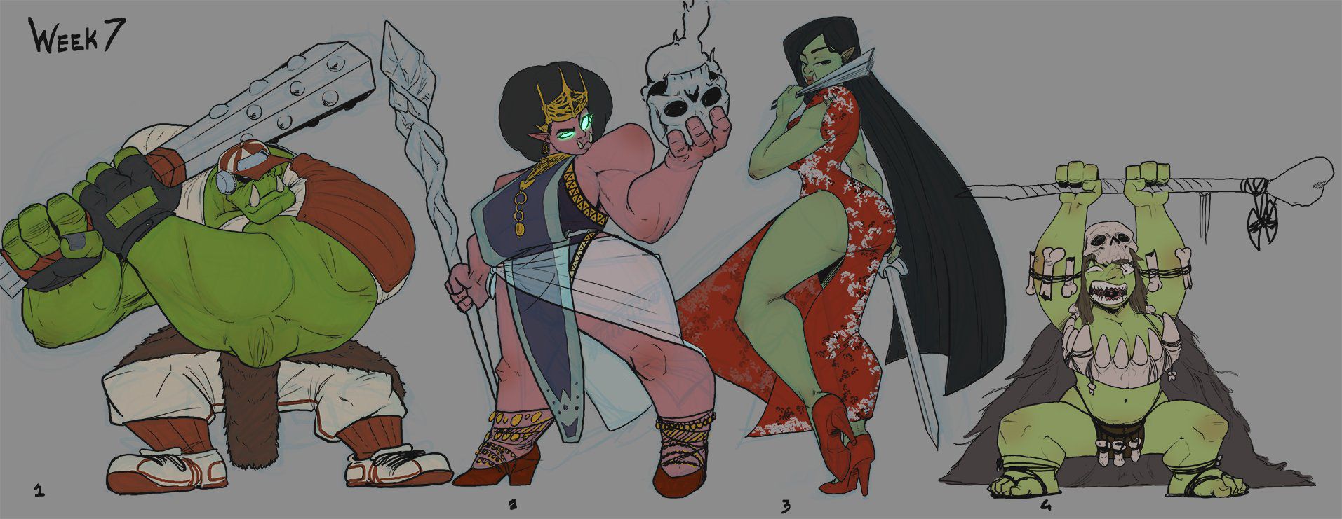 Tusk Love [OrcBarbies], Tusk Love, page 54 of 156