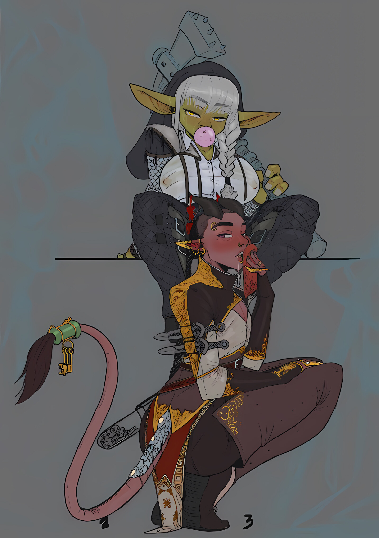 Tusk Love [OrcBarbies], Tusk Love, page 60 of 156