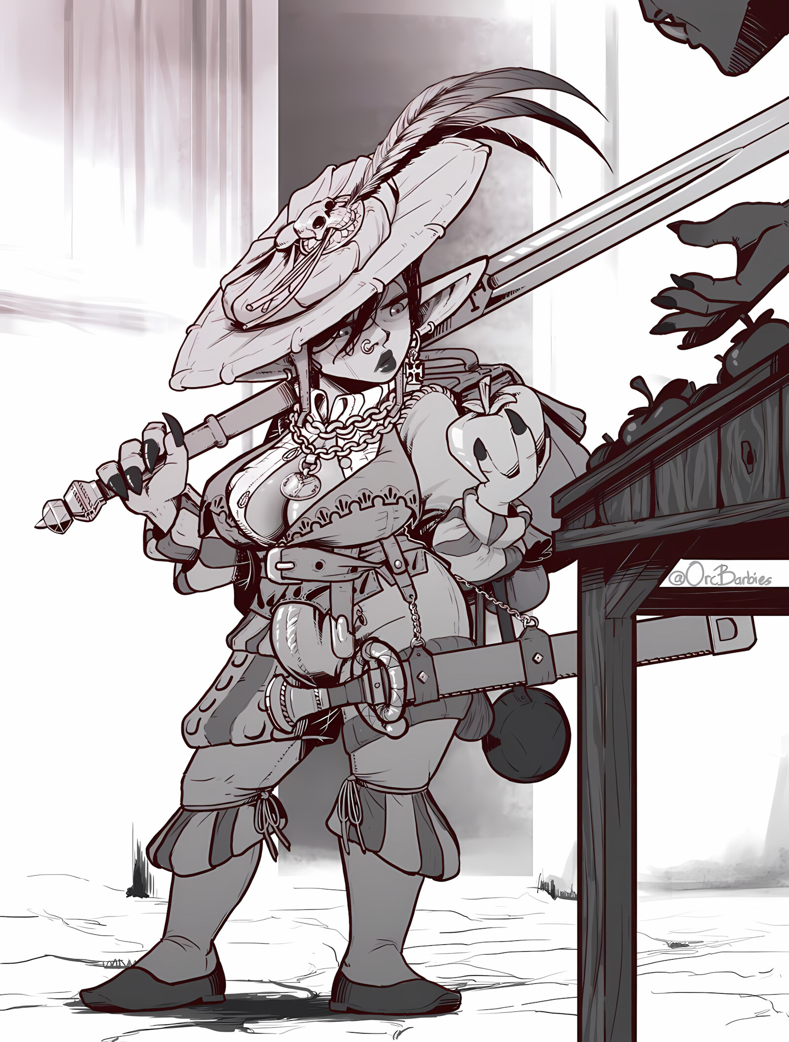 Tusk Love [OrcBarbies], Tusk Love, page 69 of 156