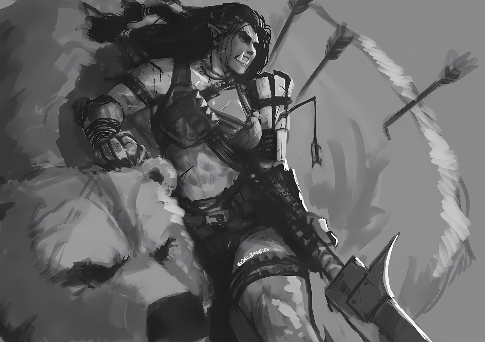 Tusk Love [OrcBarbies], Tusk Love, page 81 of 156