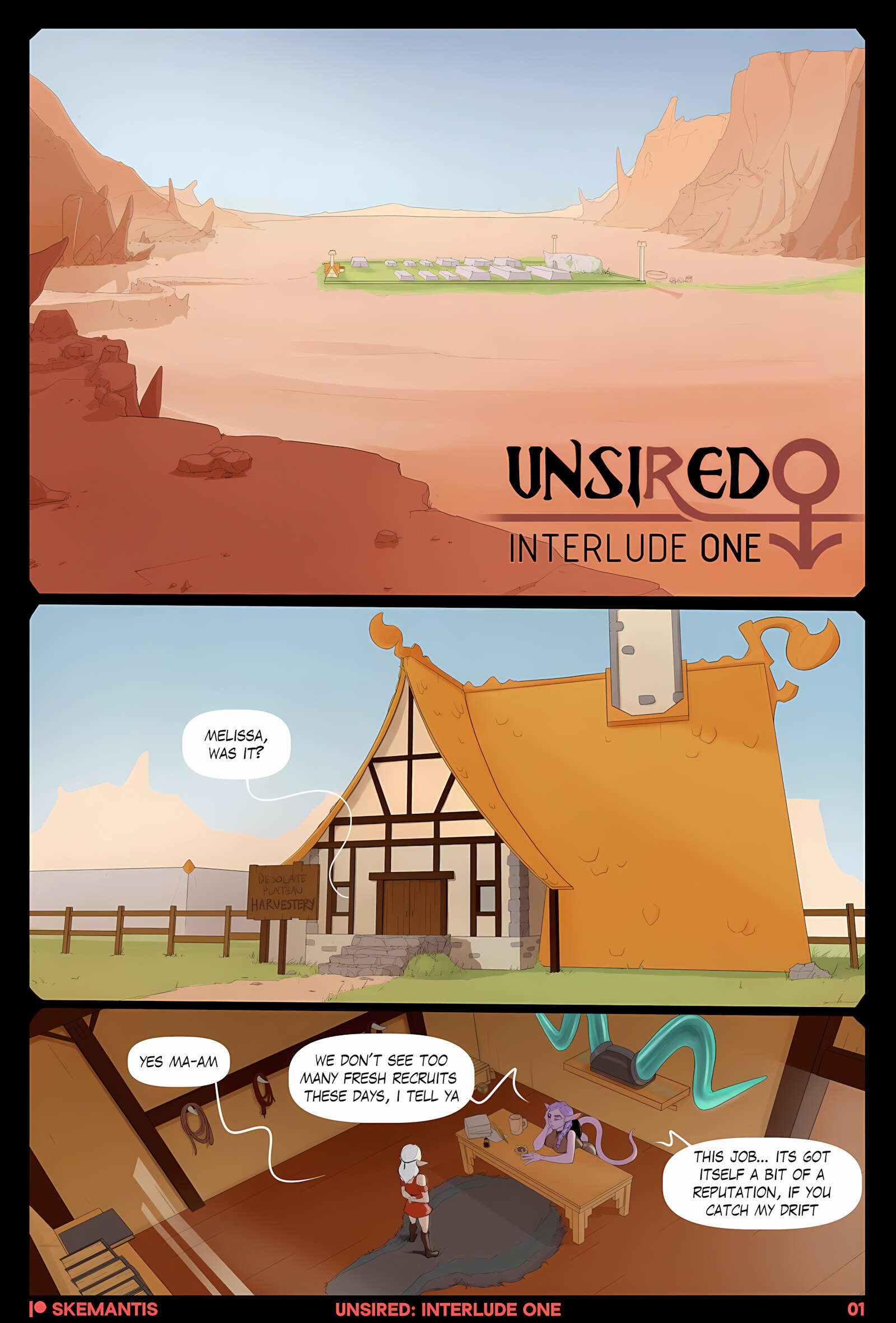 Unsired: Interlude [Skemantis], Unsired: Interlude, page 1 of 7